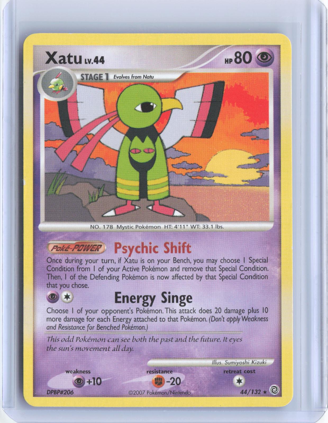 Xatu 44/132 Rare Secret Wonders Pokemon TCG Card