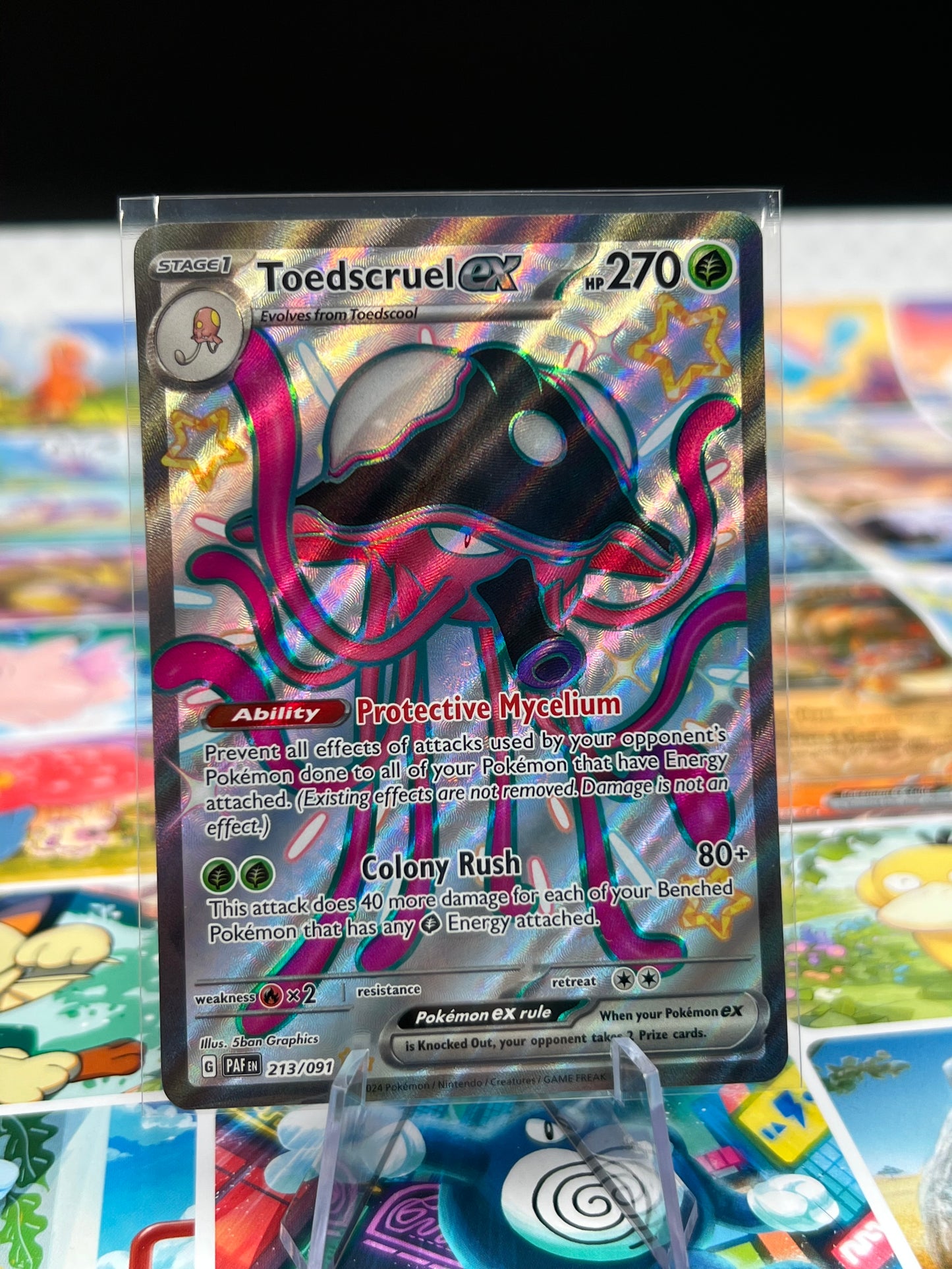 Toedscruel ex - 213/091 - SV: Paldean Fates (PAF) Pokémon Card TCG