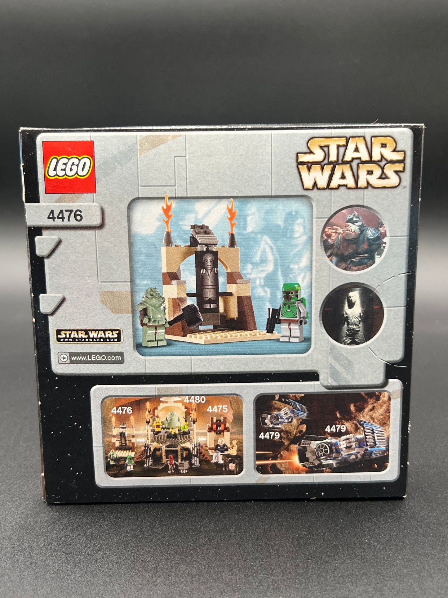 LEGO Star Wars Jabba's Prize Item No: 4476-1 Vintage New 39 Pieces With Bobba Fett