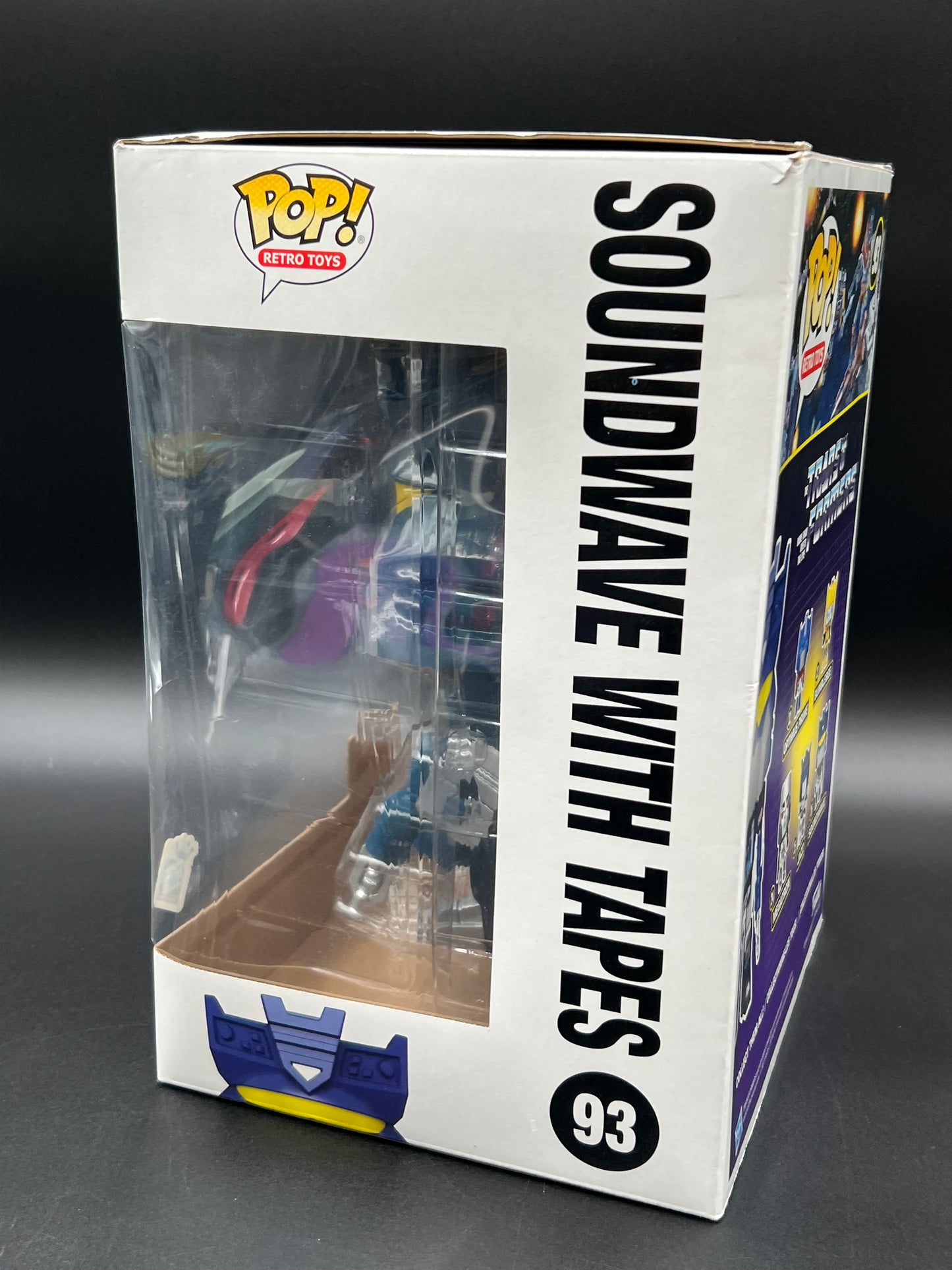 Funko Pop Retro Toys #93 - Transformers - Soundwave /w Tapes (Exclusive)