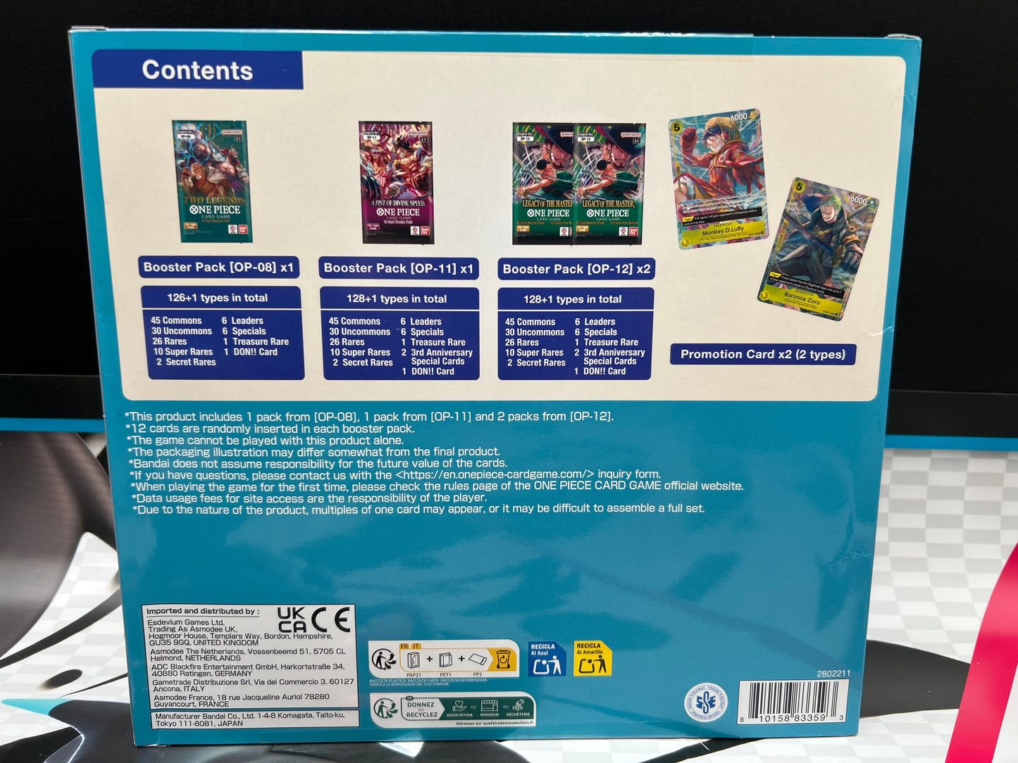 One Piece Card Game Illustration Box Vol. 3 - One Piece Promotion Cards (OP-PR) English TCG