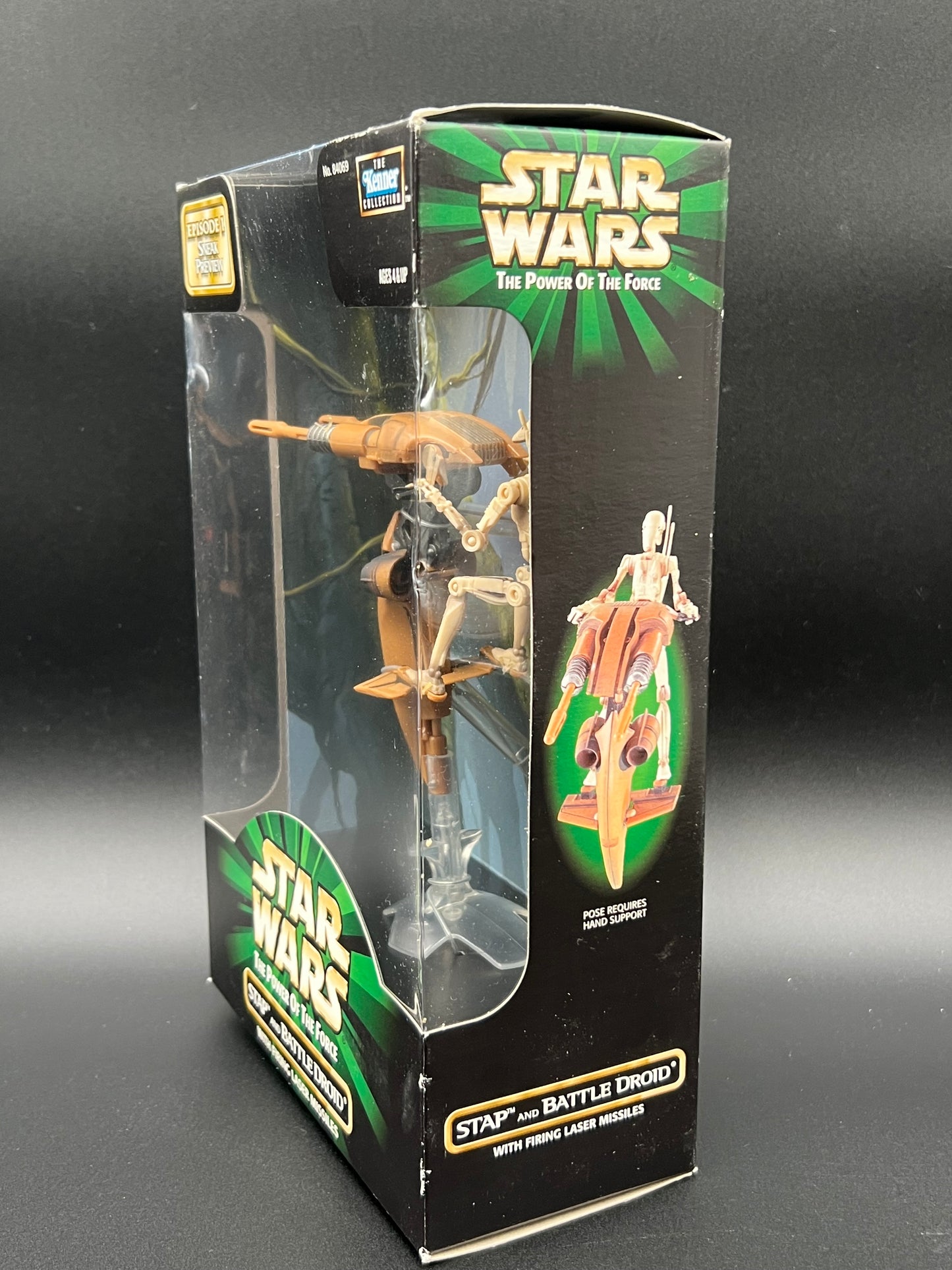 Star Wars Episode 1 STAP and Battle Droid Kenner Sneak Preview New Power of the Force PTOF