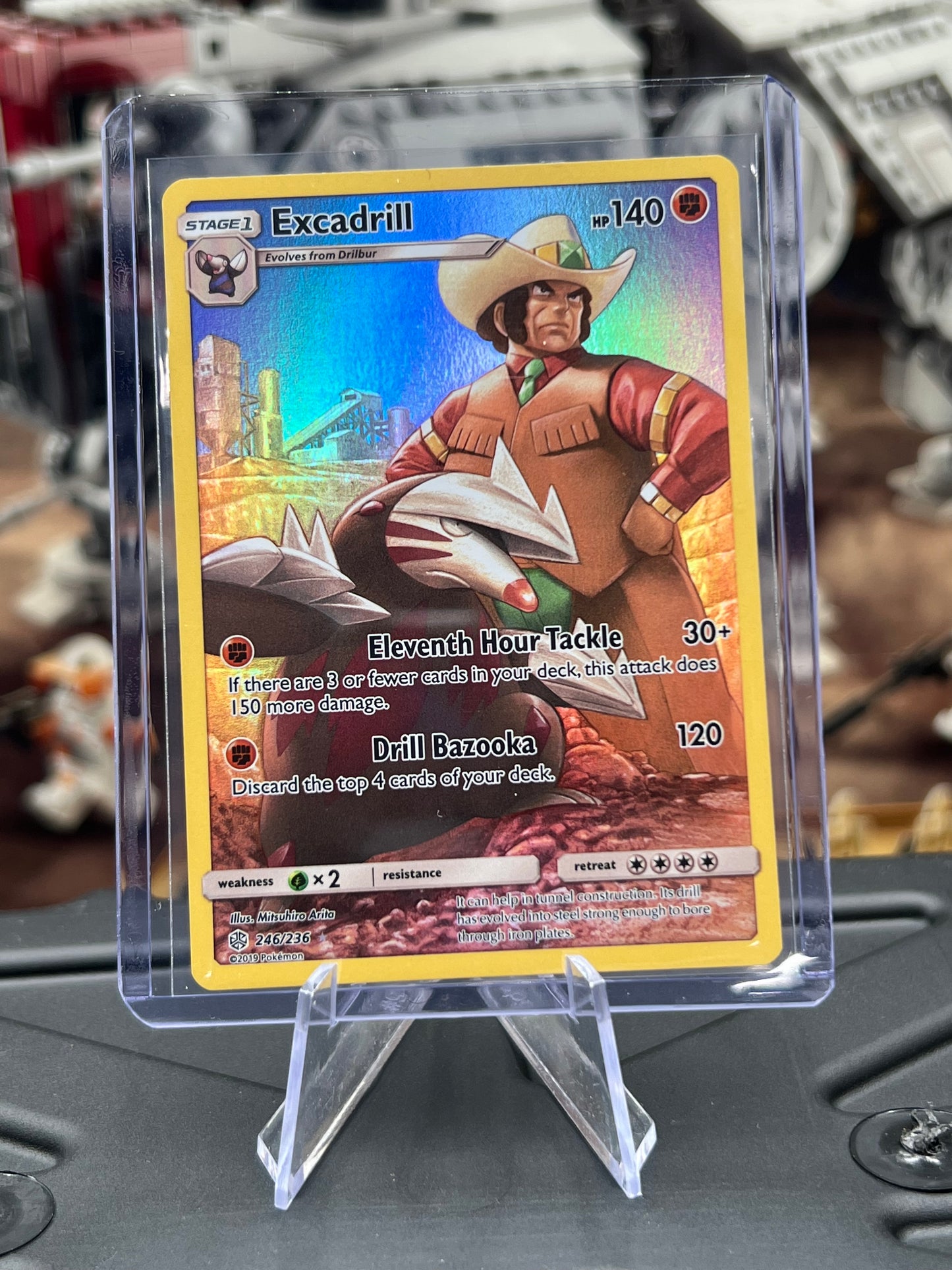 Excadrill (Secret) 246/236 - SM - Cosmic Eclipse (SM12) Pokémon TCG