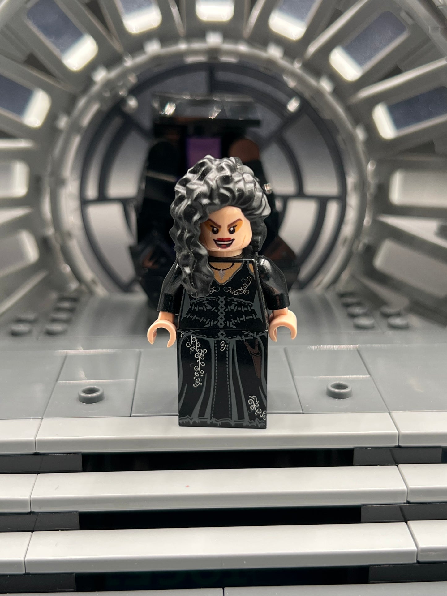 LEGO Harry Potter Bellatrix Lestrange - Printed Black Dress Item No: hp092 Set 4840