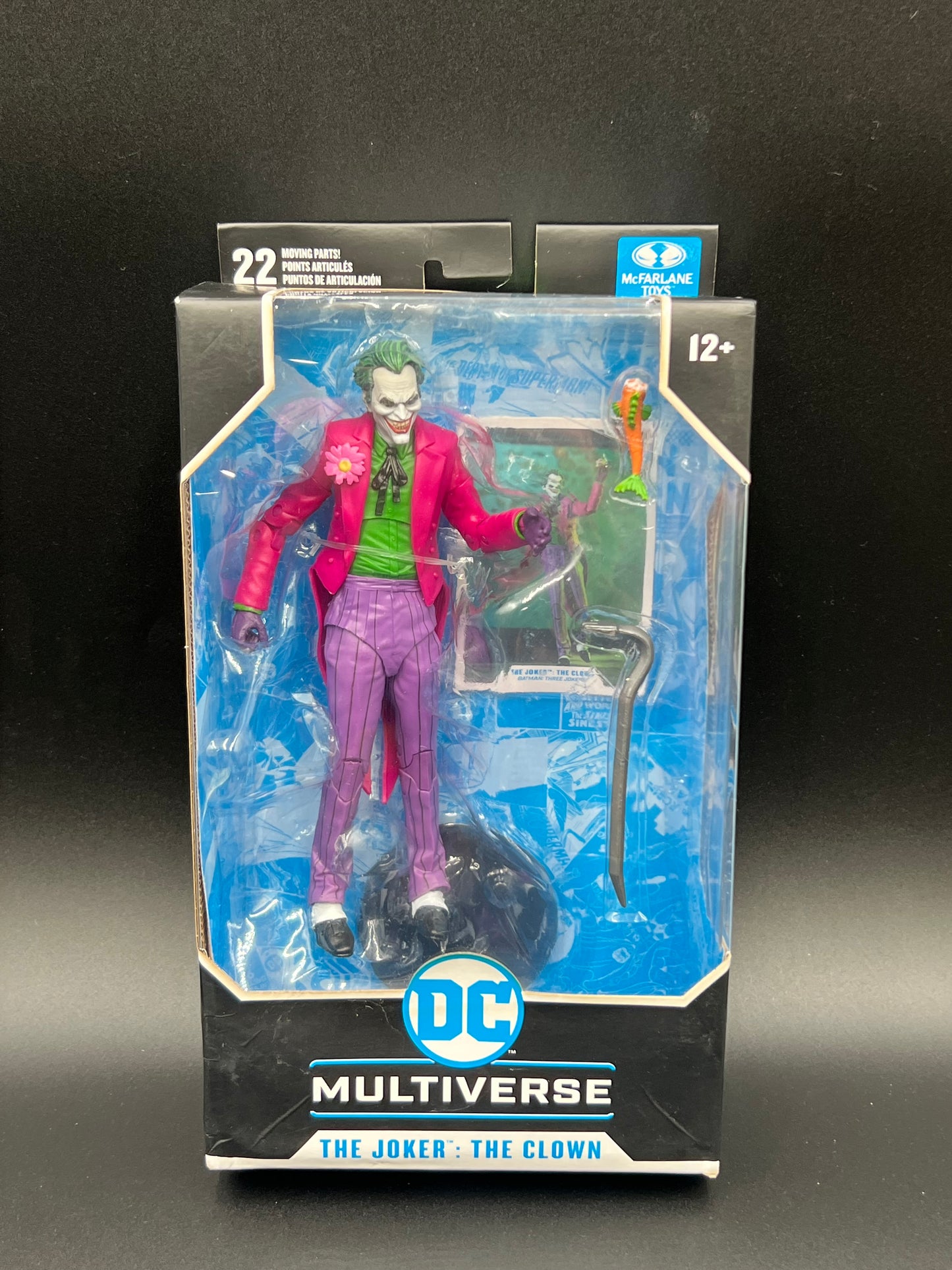 THE JOKER : THE CLOWN FIGURE McFarlane Toys DC Multiverse Batman Three Jokers
