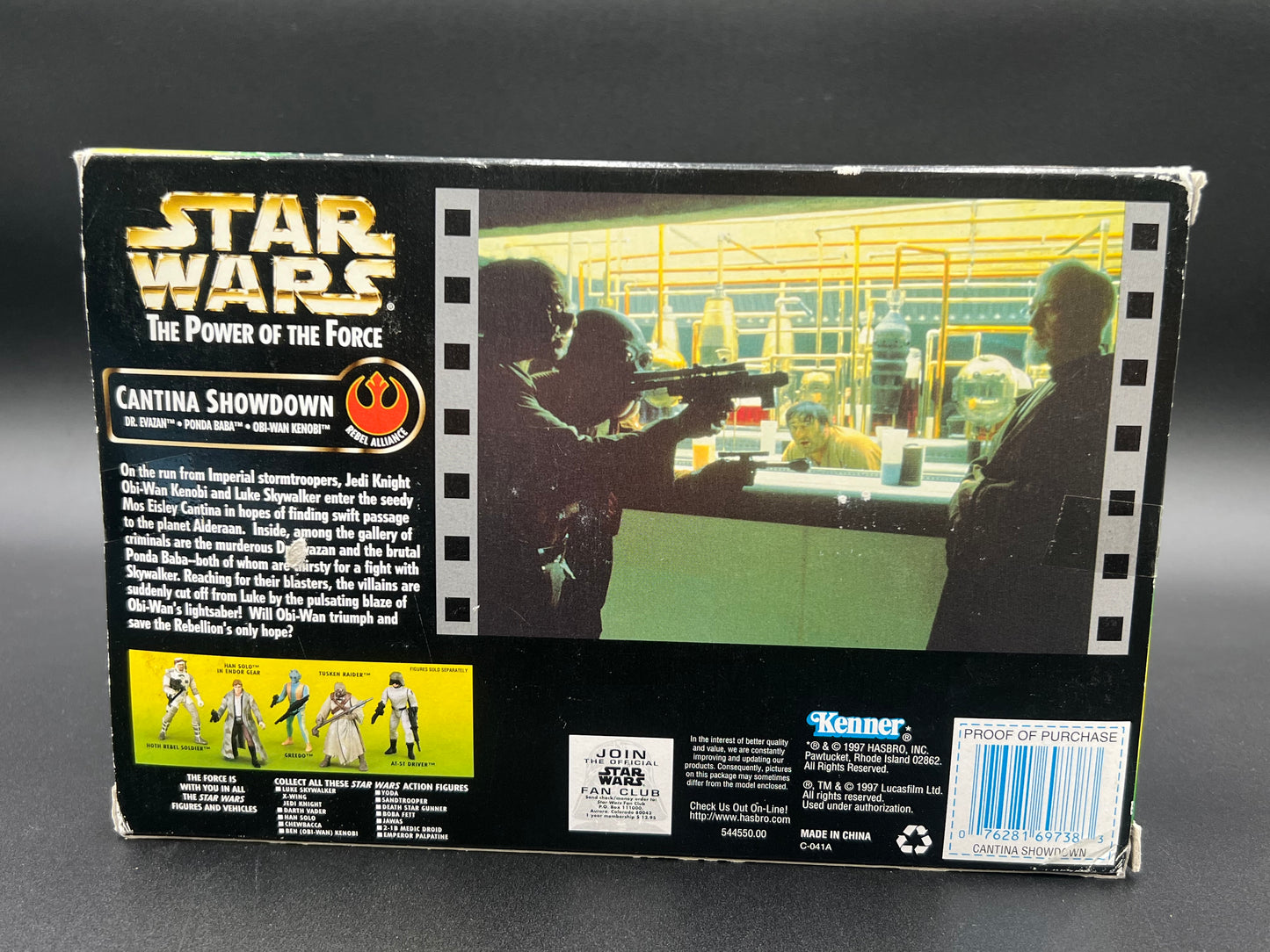 Star Wars Power Of The Force Cantina Showdown Figure Set New In Box POTF Kenner