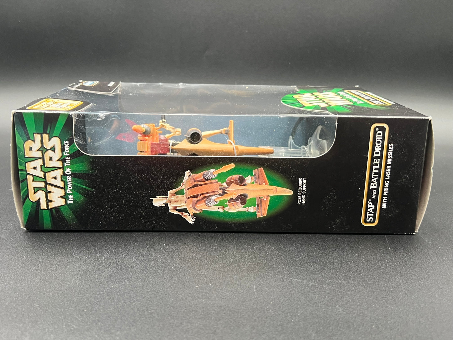Star Wars Episode 1 STAP and Battle Droid Kenner Sneak Preview New Power of the Force PTOF