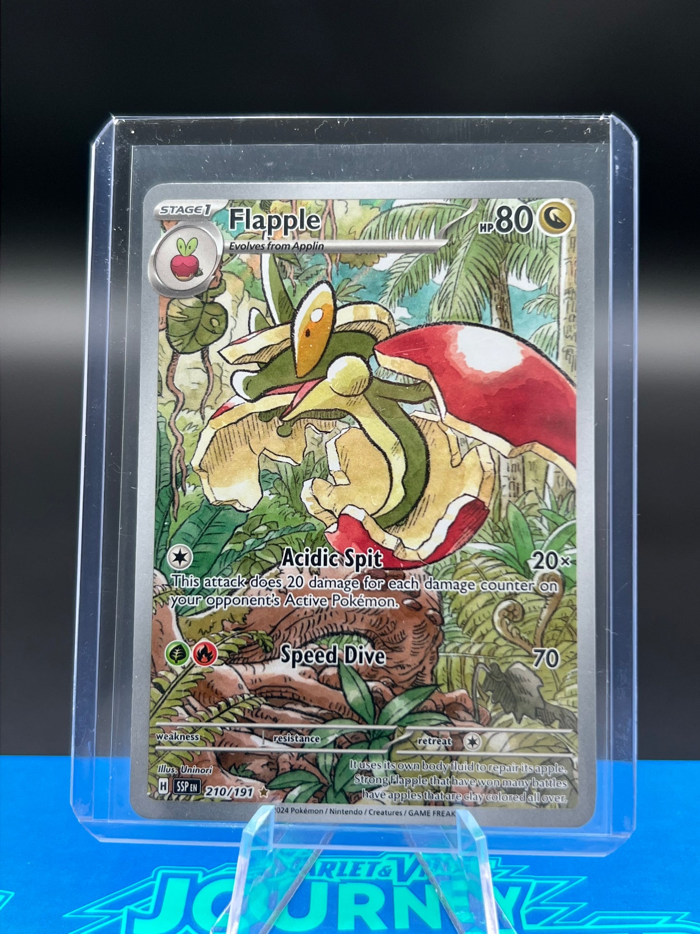 Flapple - 210/191 - SV08: Surging Sparks (SV08) Pokémon TCG
