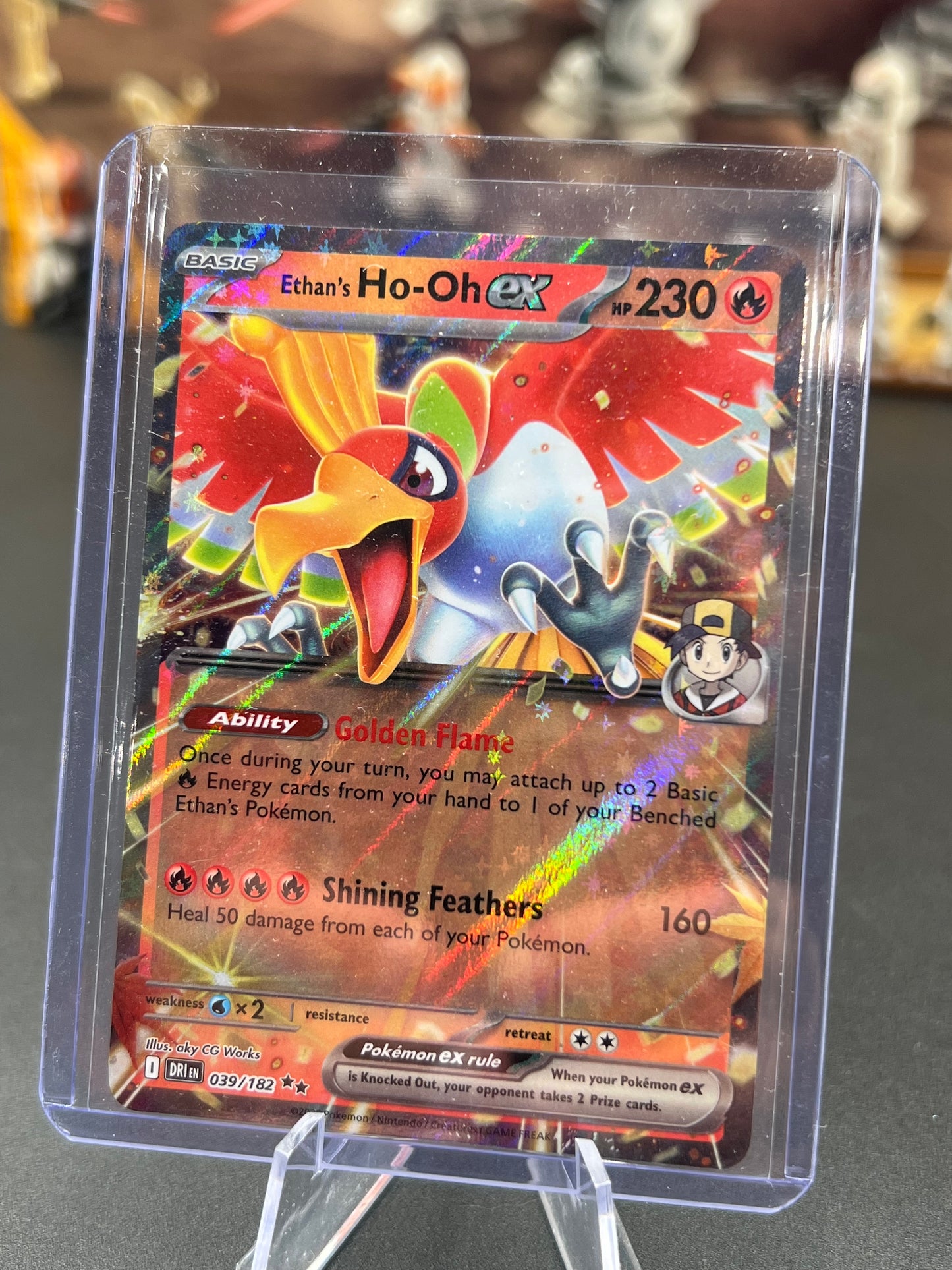 Ethan's Ho-Oh ex - 039/182 - SV10: Destined Rivals (DRI) Pokémon TCG