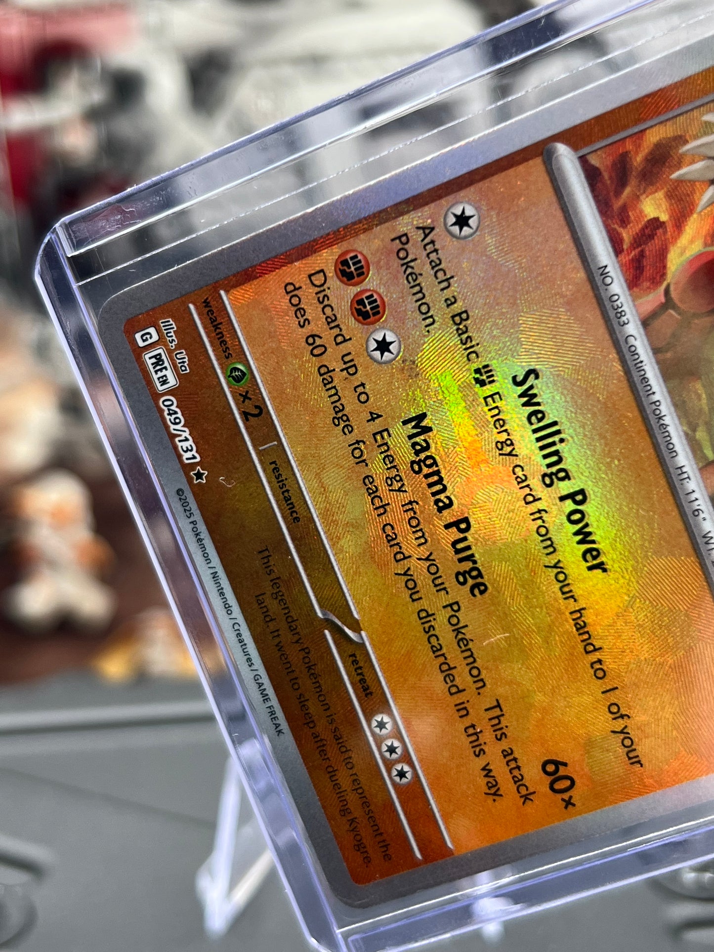 Groudon 049/131 (Poke Ball Pattern) - SV: Prismatic Evolutions (PRE) Pokémon TCG