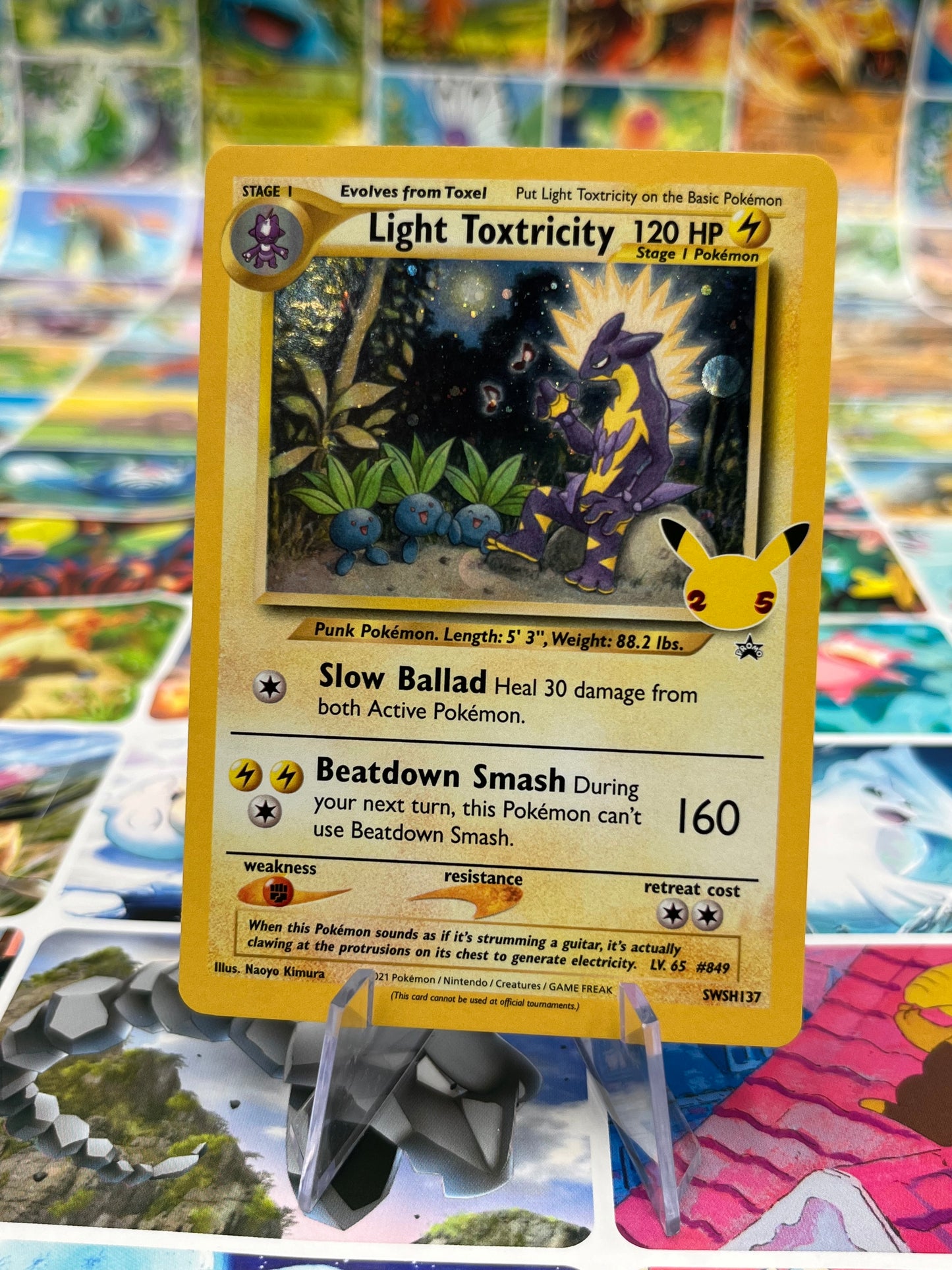 Light Toxtricity - SWSH137 - SWSH: Sword & Shield Promo Cards (SWSD) Pokémon Card TCG