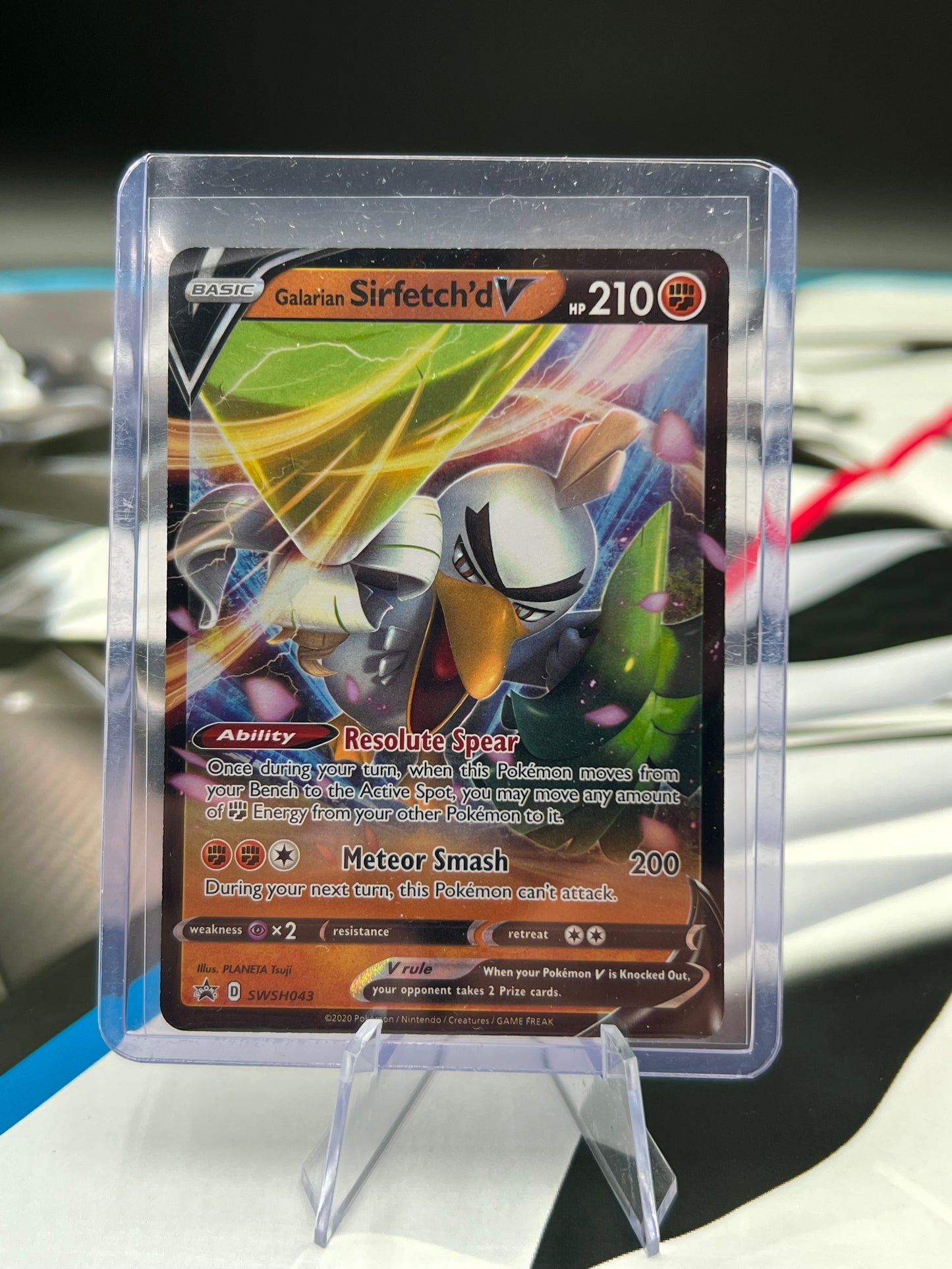Galarian Sirfetch'd V - SWSH043 - SWSH: Sword & Shield Promo Cards (SWSD) Pokémon TCG