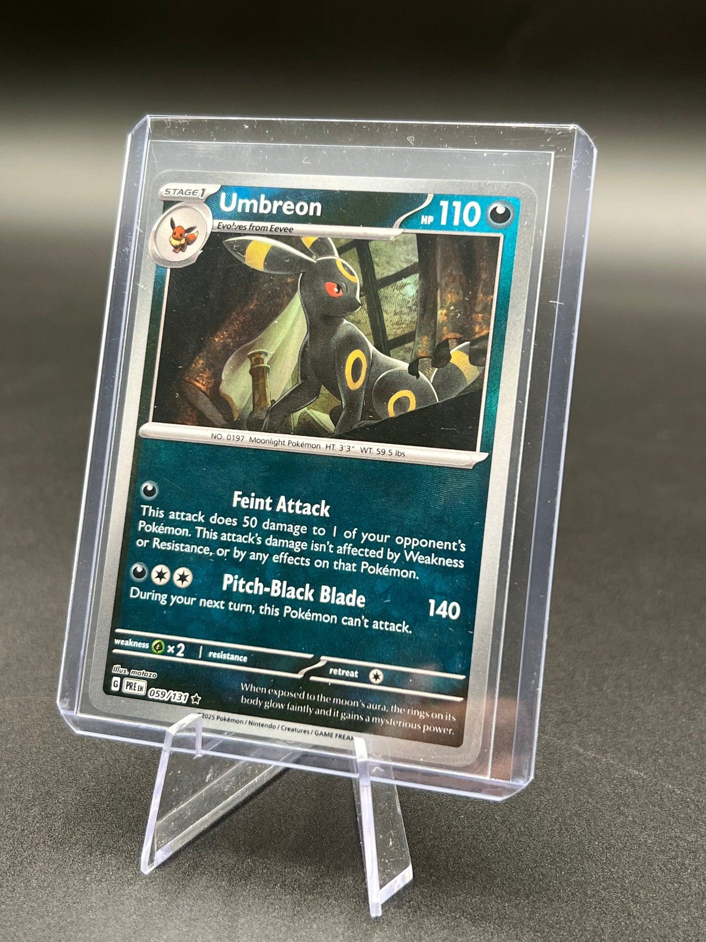 Umbreon (Poke Ball Pattern) - SV: Prismatic Evolutions (PRE) Pokémon TCG 059/131