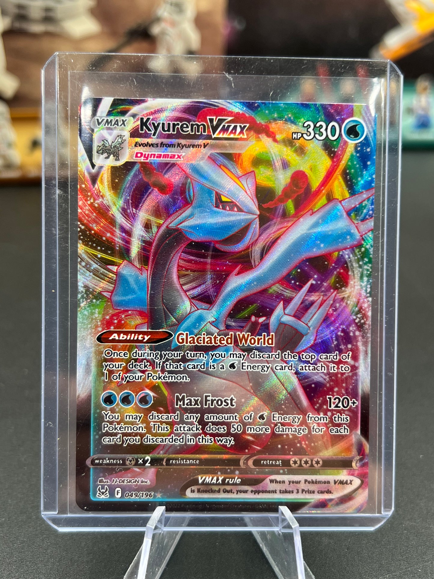 Kyurem VMAX 049/196 - SWSH11: Lost Origin (SWSH11) Pokémon TCG