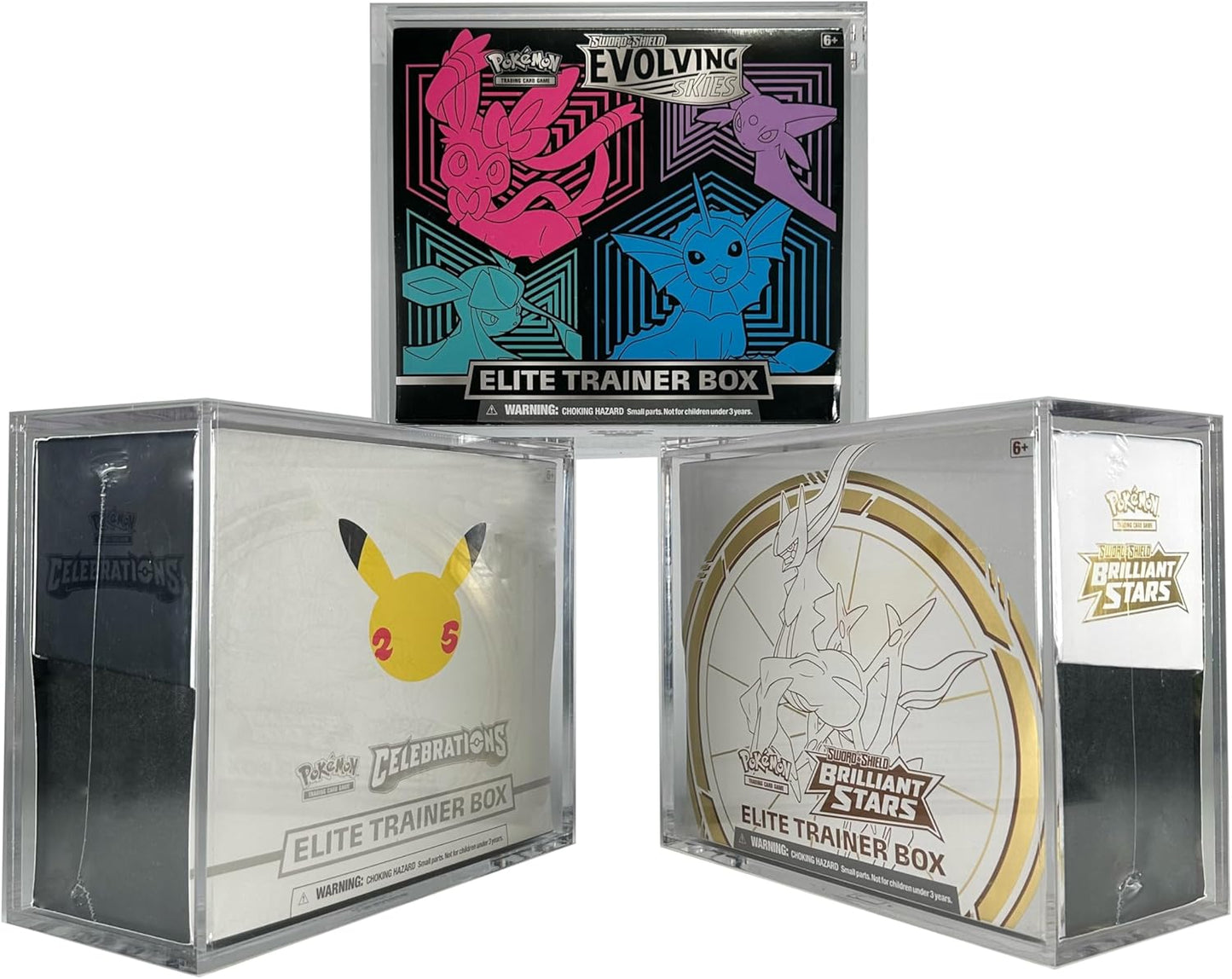 Acrylic Display Case ( ETB : Elite Trainer Box ) Pokémon TCG