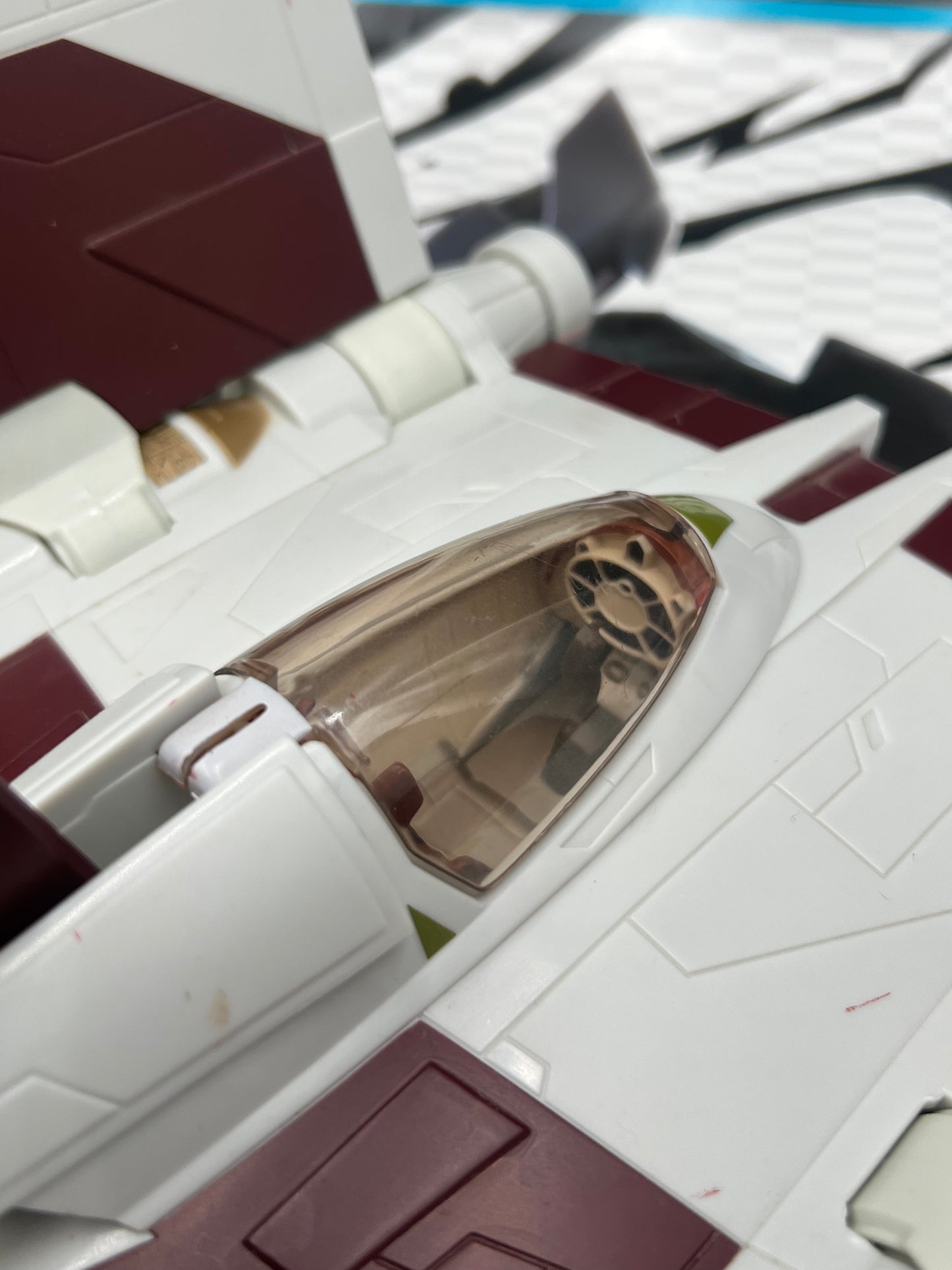 Star Wars V-19 Torrent Star Ship Clone Wars 2008 Hasbro