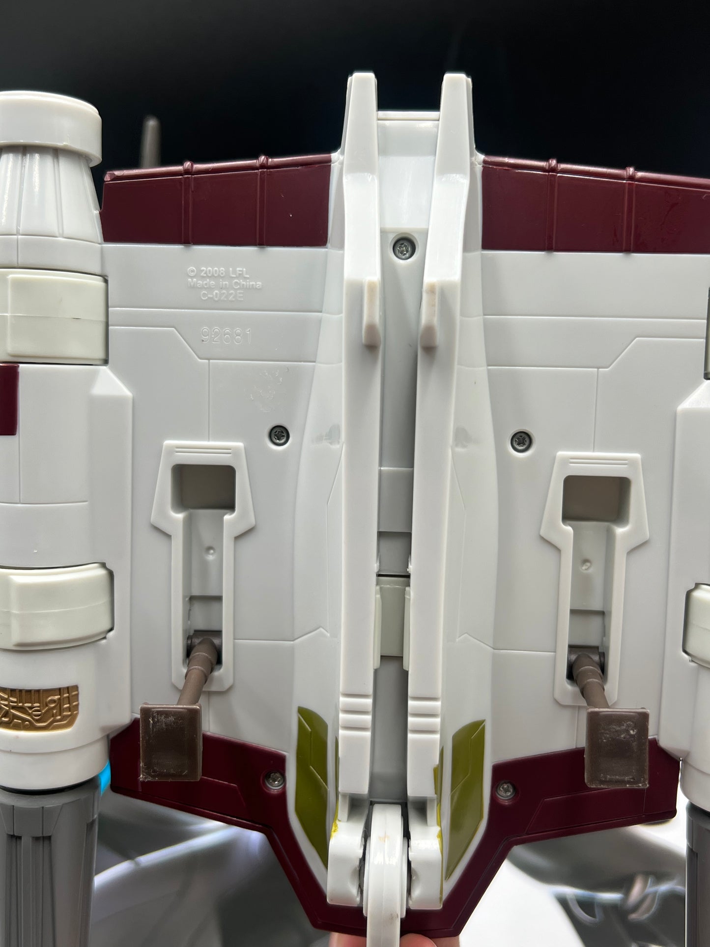Star Wars V-19 Torrent Star Ship Clone Wars 2008 Hasbro