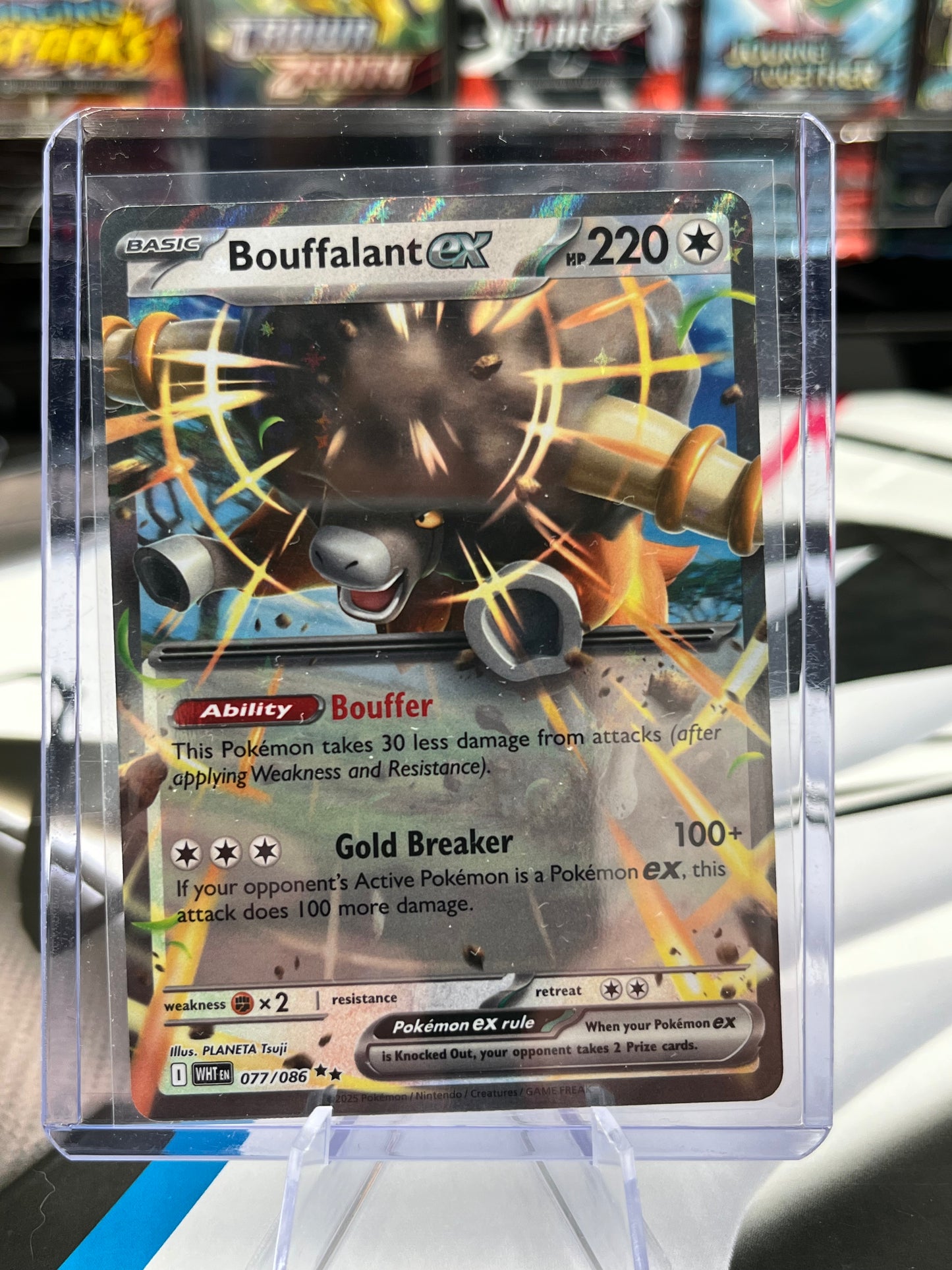 Bouffalant ex - 077/086 - SV: White Flare (WHT) POKÉMON TCG