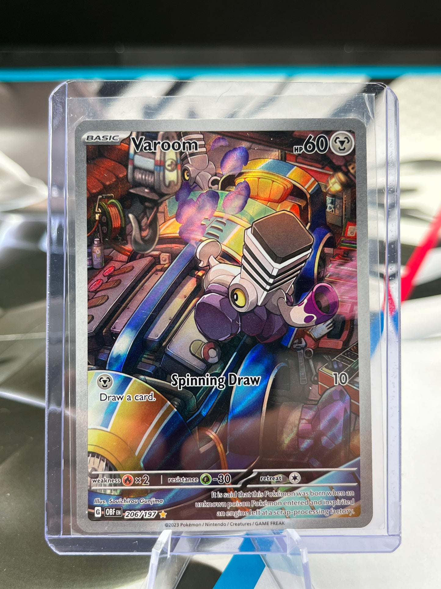 Varoom - 206/197 - SV03: Obsidian Flames (OBF) Pokémon TCG