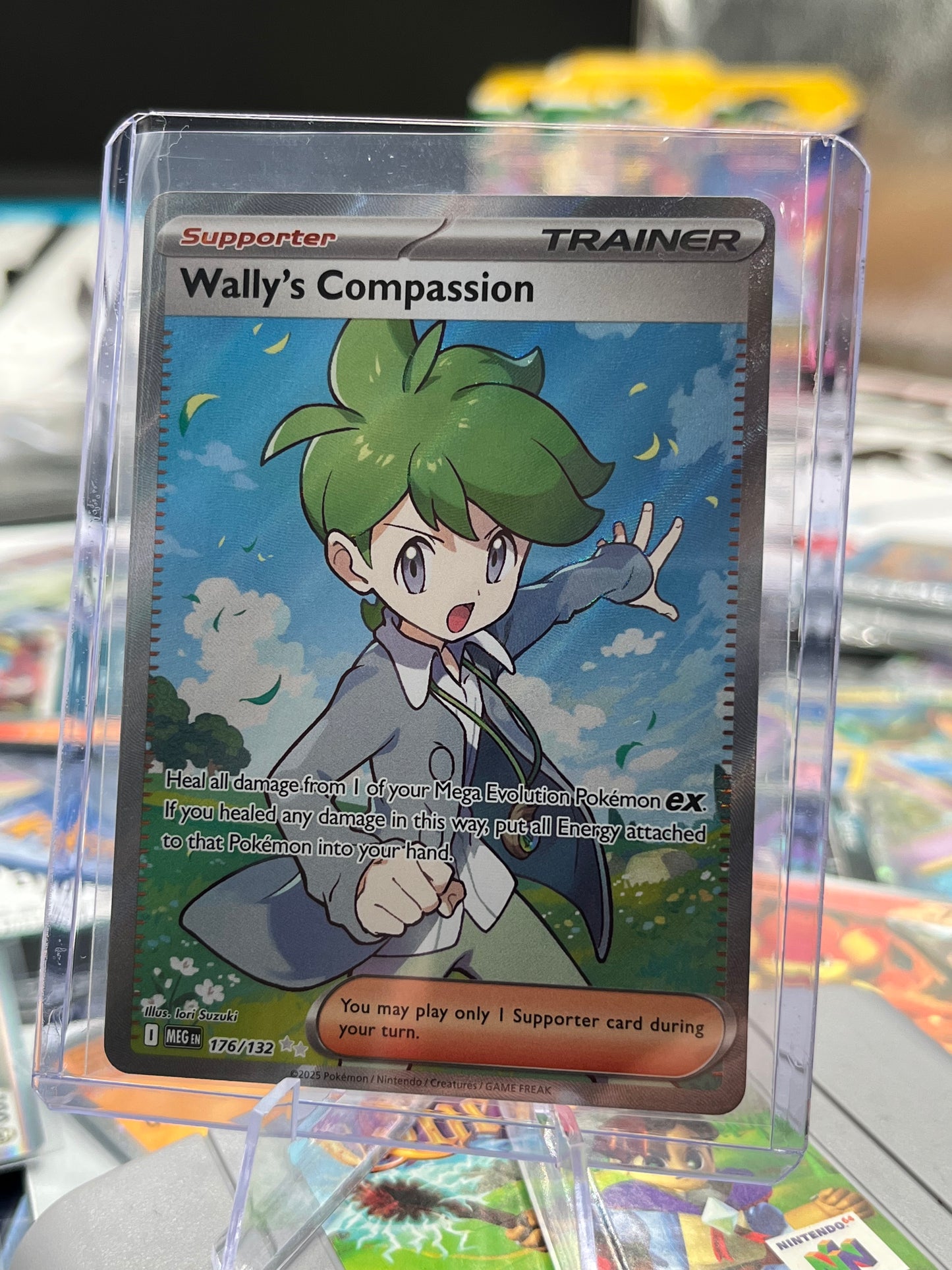Wally's Compassion - 176/132 - ME01: Mega Evolution (MEG) Pokémon TCG