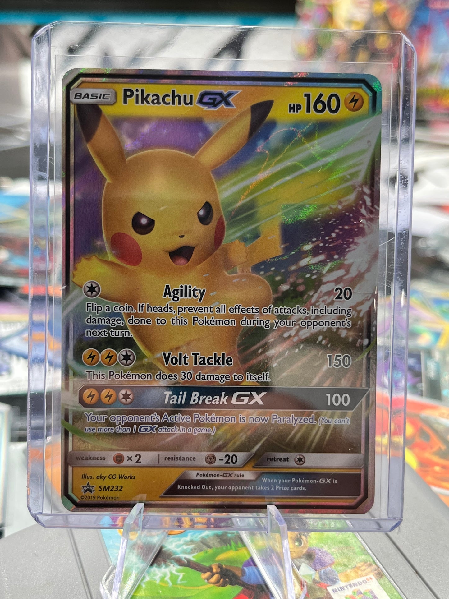 Pikachu GX - SM232 - SM Promos (SMP) Pokémon TCG