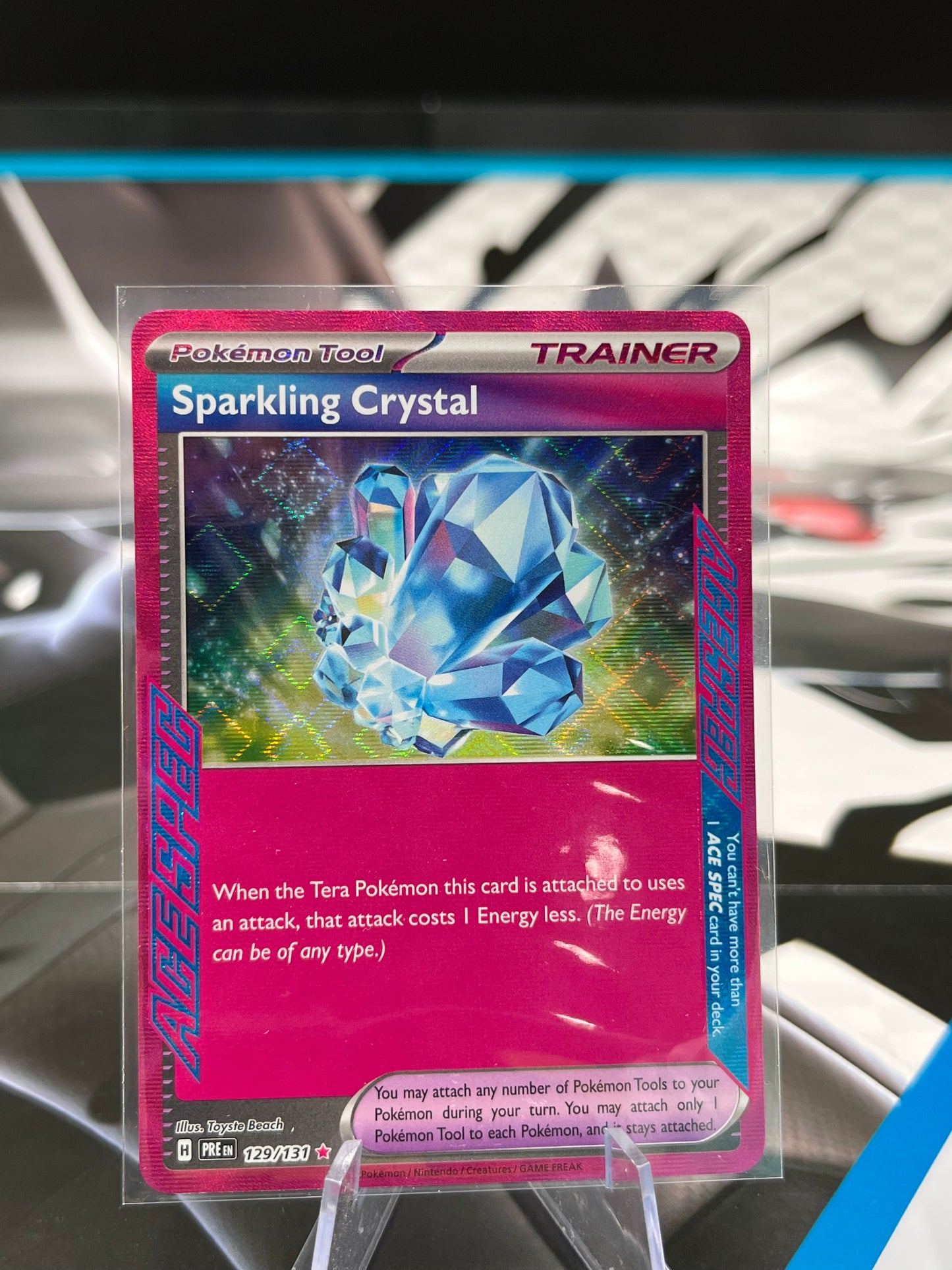 Sparkling Crystal - 129/131 - SV: Prismatic Evolutions (PRE) Pokémon TCG