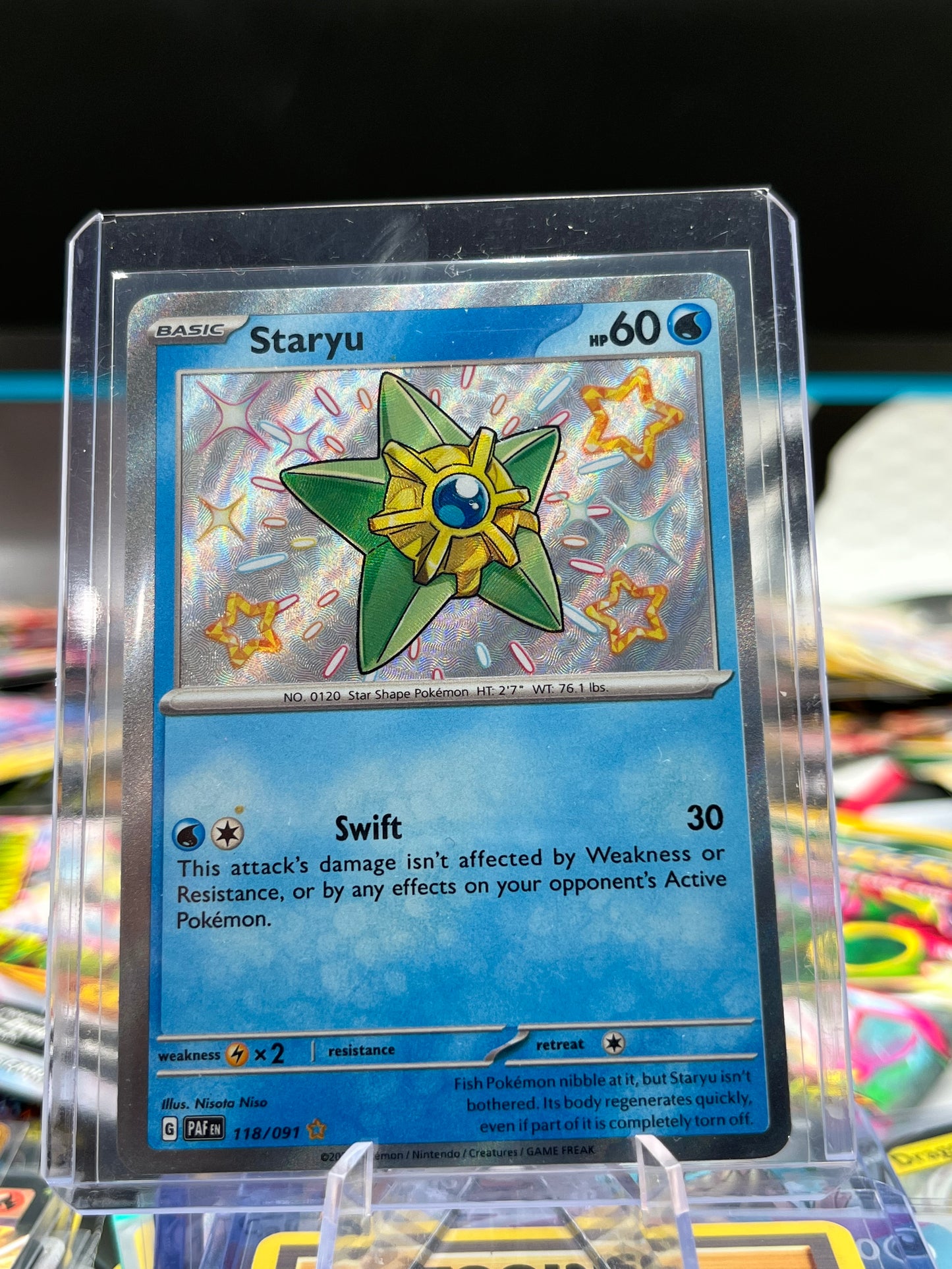 Staryu - 118/091 - SV: Paldean Fates (PAF) Pokémon TCG