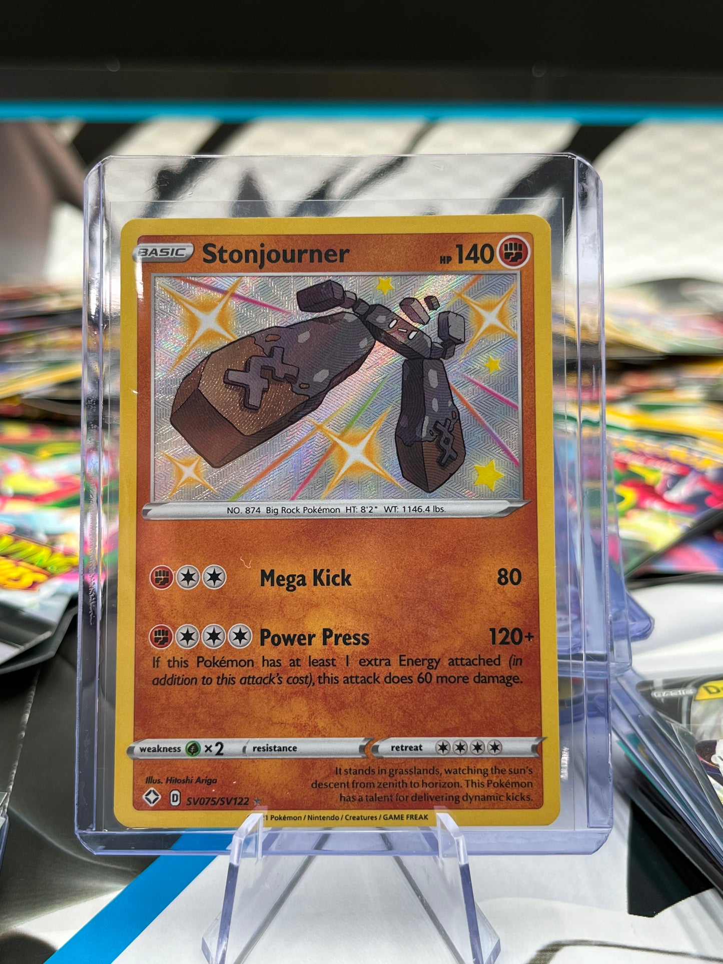 Stonjourner - SV075/SV122 - Shining Fates: Shiny Vault (SHFSV) Pokémon TCG
