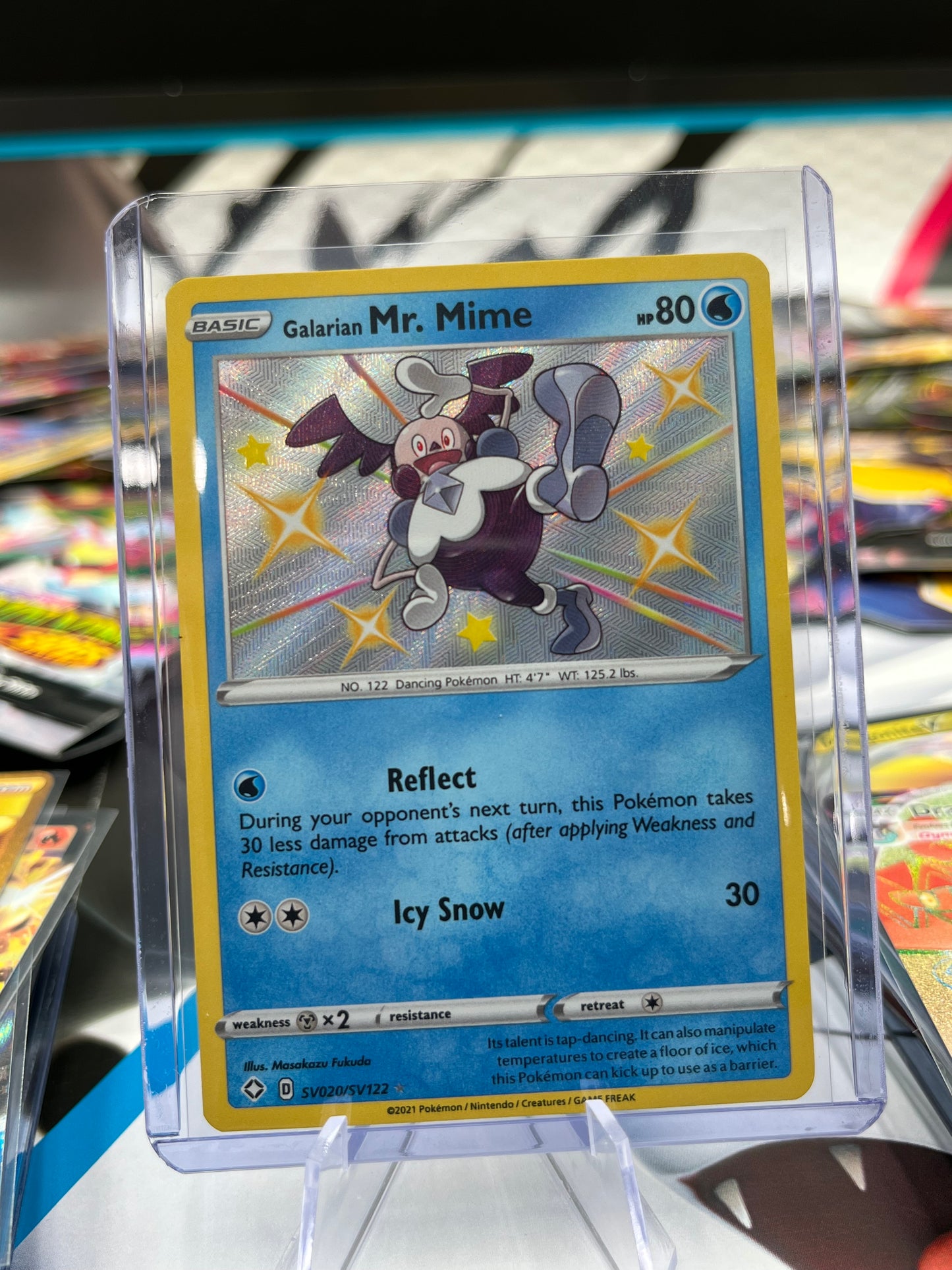 Galarian Mr. Mime - SV020/SV122 - Shining Fates: Shiny Vault (SHFSV) Pokémon TCG