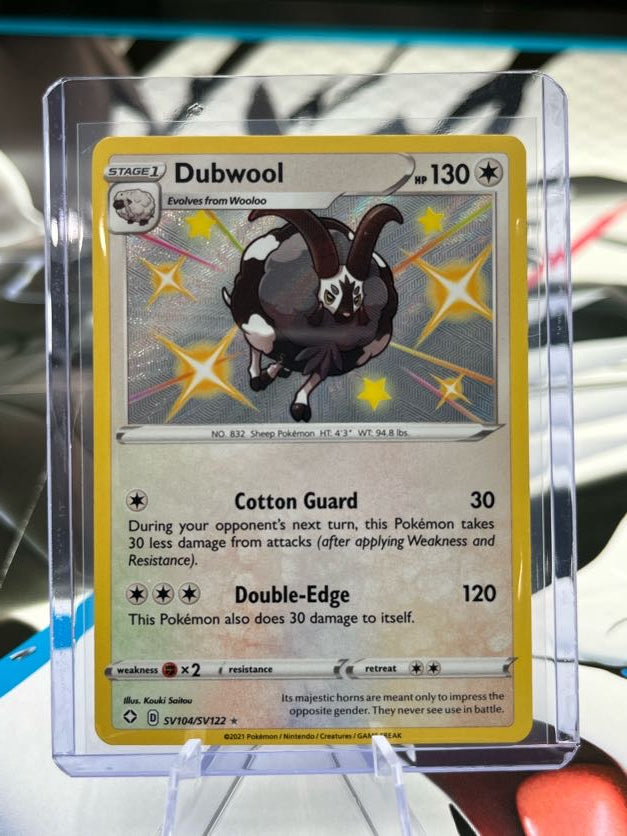 Dubwool - SV104/SV122 - Shining Fates: Shiny Vault (SHFSV) Pokémon TCG
