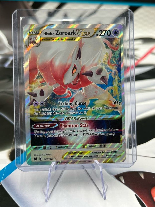 Hisuian Zoroark VSTAR - 147/196 - SWSH11: Lost Origin (SWSH11) Pokémon Card TCG