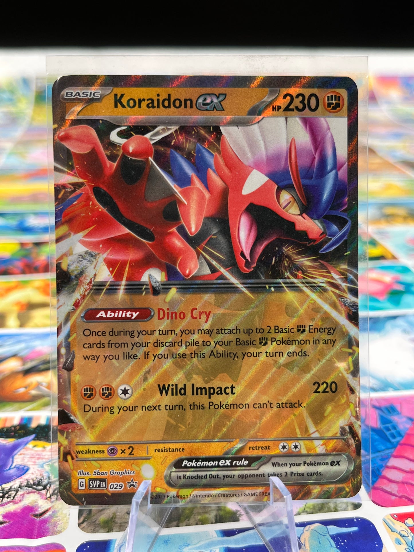 Koraidon ex - 029 - SV: Scarlet & Violet Promo Cards (SVP) Pokémon Card TCG