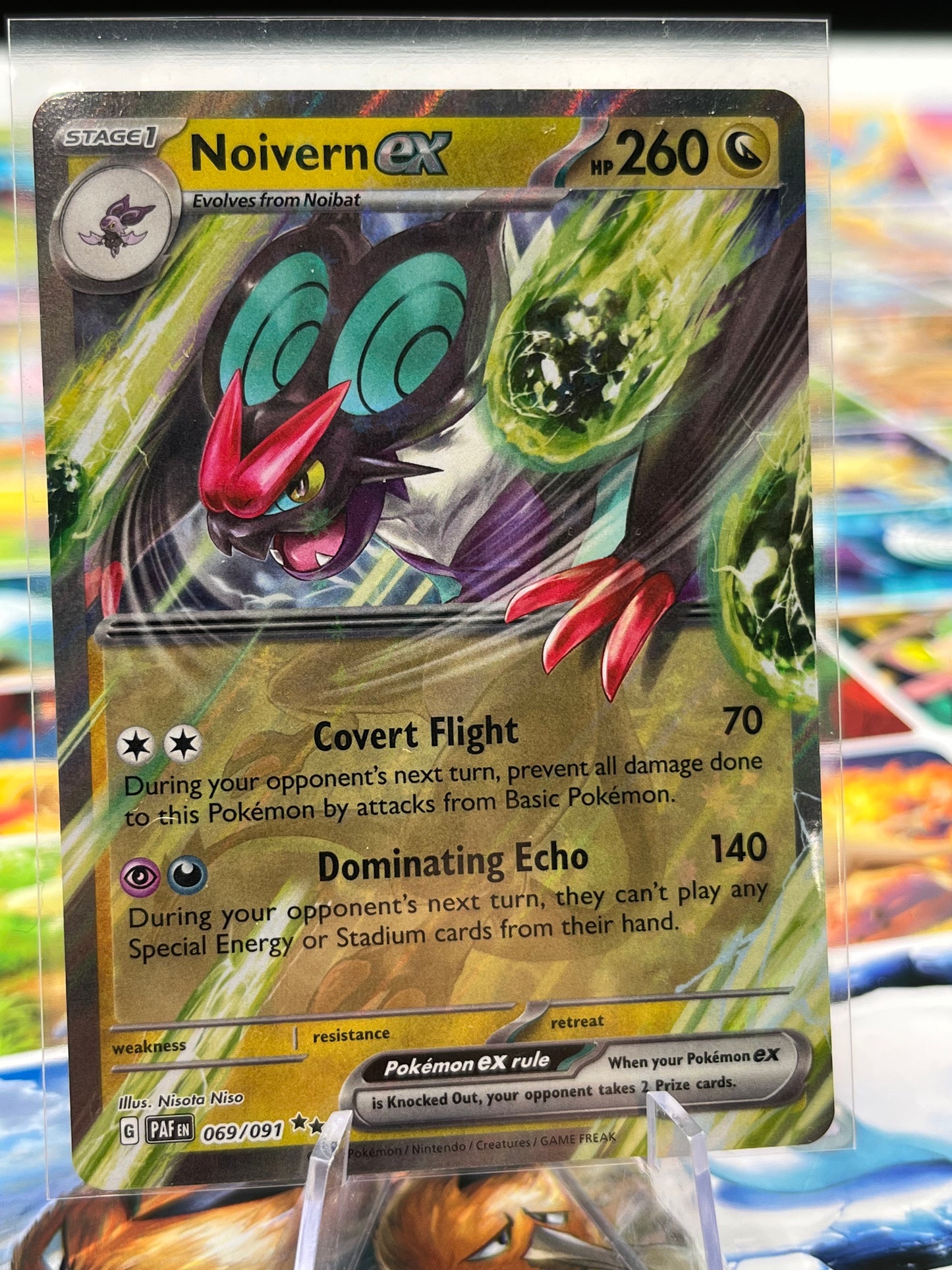 Noivern ex - 069/091 - SV: Paldean Fates (PAF) Pokémon Card TCG