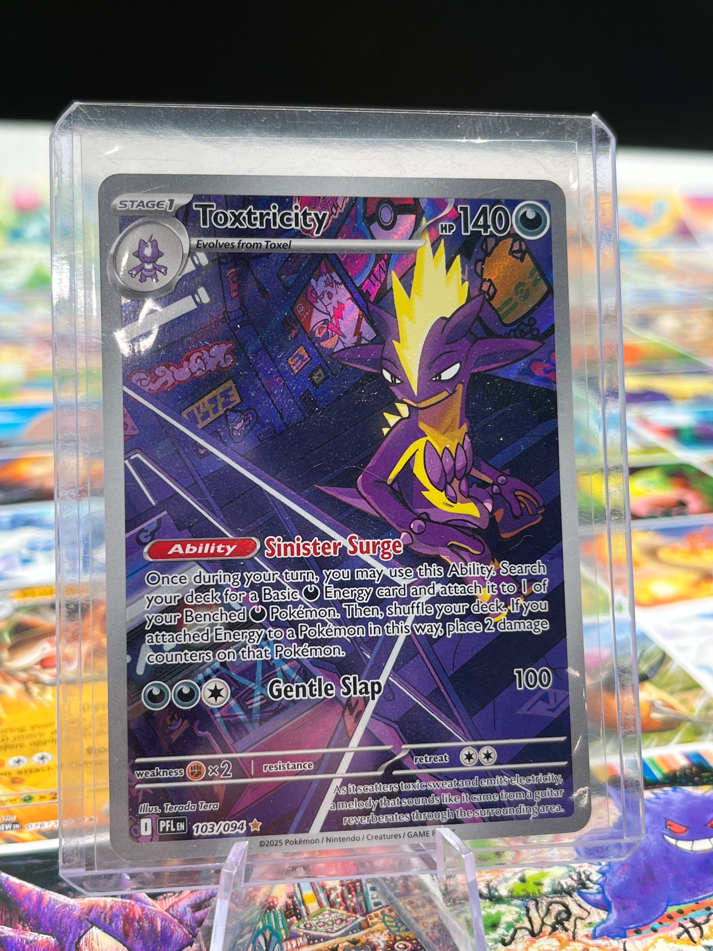 Toxtricity - 103/094 - ME02: Phantasmal Flames (PFL) Pokémon Card TCG