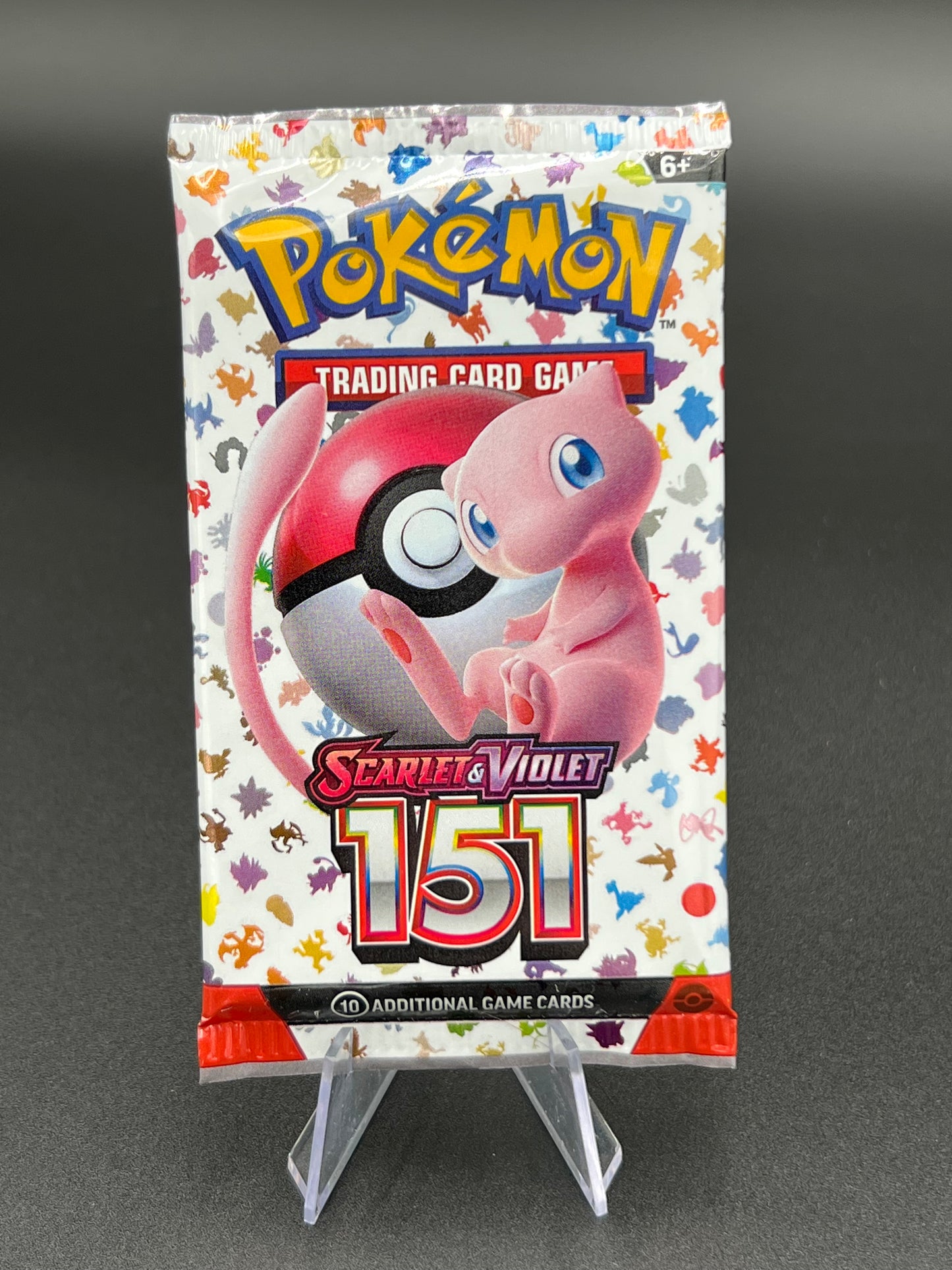 151 Booster Pack Pokemon - SV: Scarlet & Violet 151 (MEW)