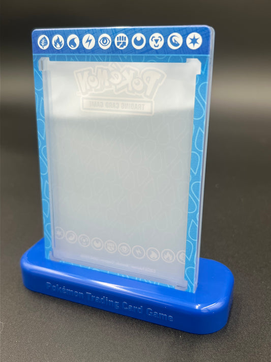 Dark Blue Ultra Pro Magnetic Card Protector Case with Display Base Stand Pokémon TCG