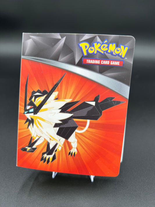 Pokemon TCG Mini Portfolio Solgaleo/Lunala Sun Moon 2018