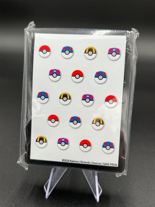 65 Pokémon Poke Ball Card Sleeves Pokémon TCG New