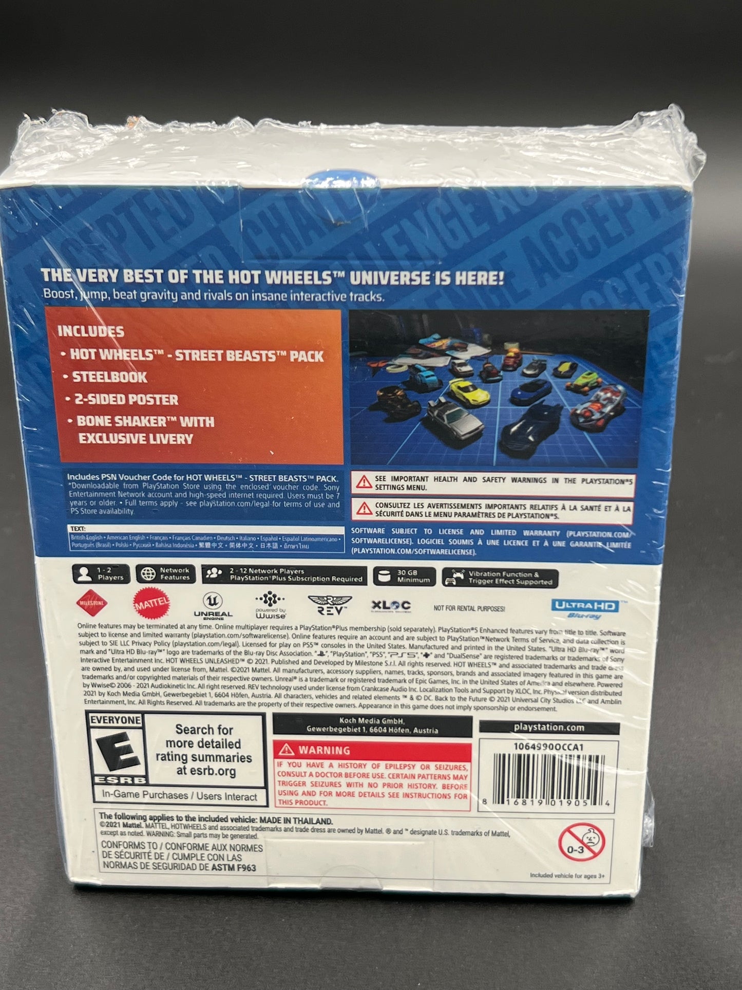 Hot Wheels Unleashed Challenge Accepted Edition PlayStation 5 Sealed PS5 With Car Walmart Exclusive