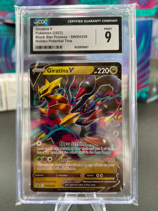 CGC 9 Giratina V - SWSH259 - SWSH: Sword & Shield Promo Cards (SWSD) Graded Pokémon Card