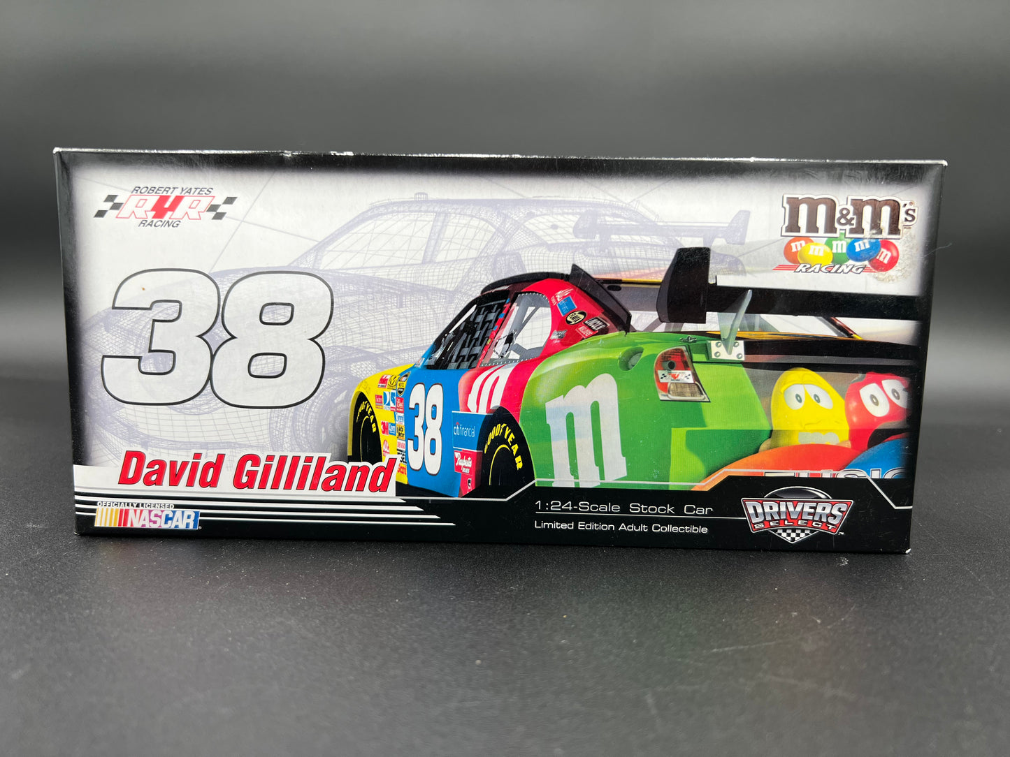 2007 DAVID GILLILAND #38 M&M's Fusion COT Limited Edition Nascar