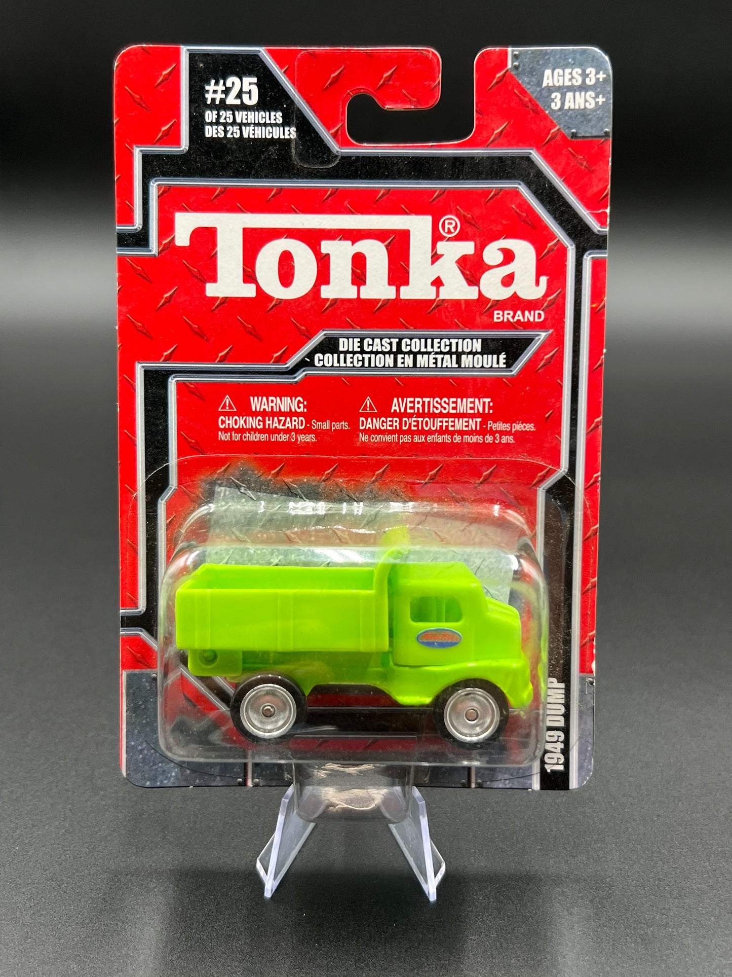 Tonka 1949 Green Dump Truck Die Cast #25 Collection 2004 Hasbro