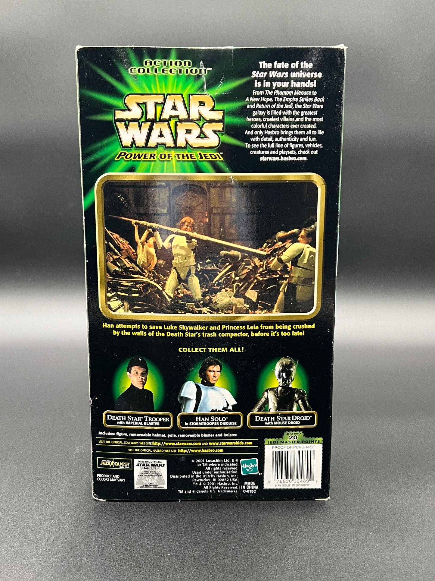Hasbro Star Wars Power of the Jedi 12-Inch Han Solo in Stormtrooper Disguise
