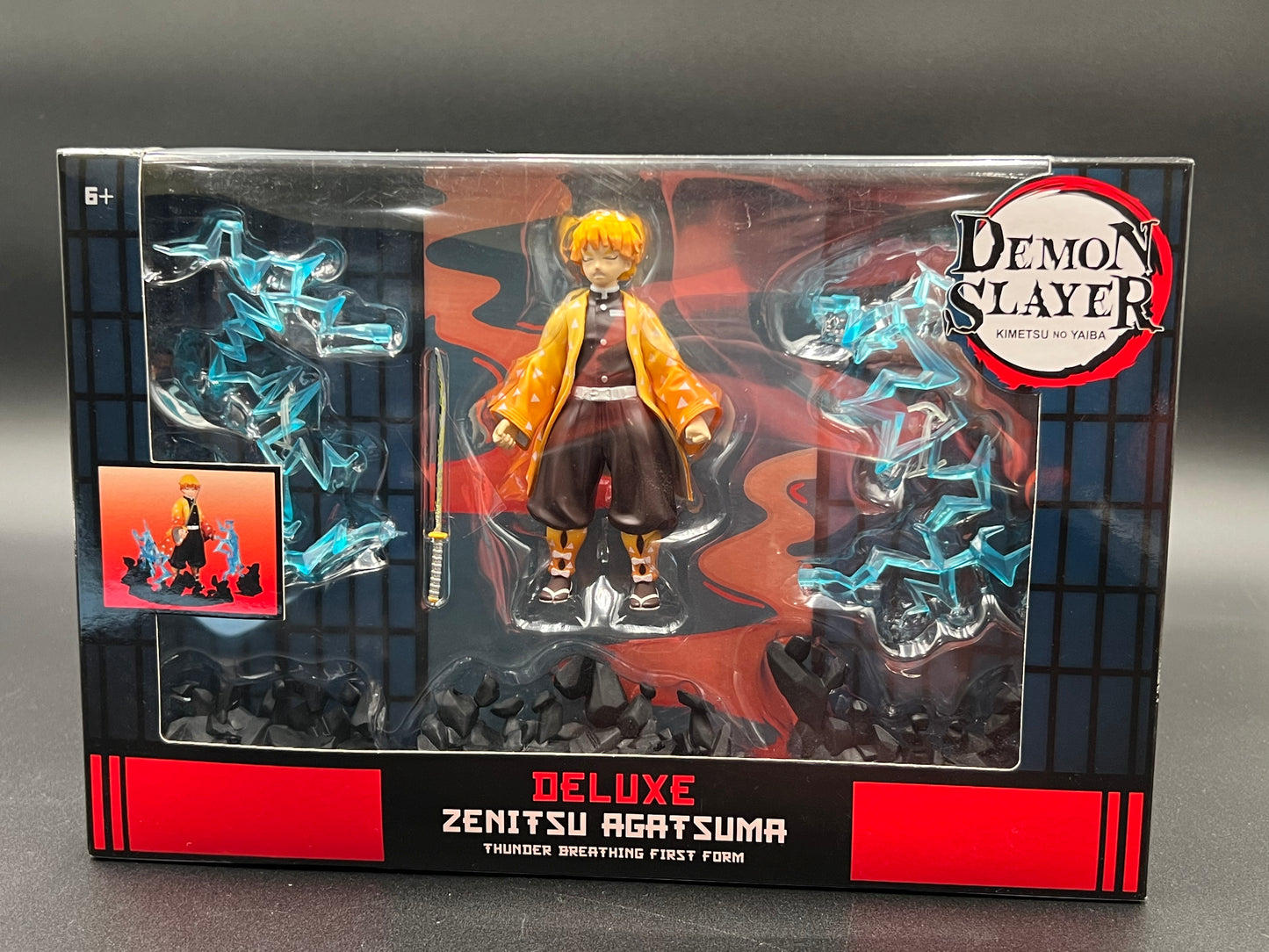Demon Slayer- DELUXE ZENITSU AGATSUMA 2023 McFarlane Thunder Breathing 1st Form