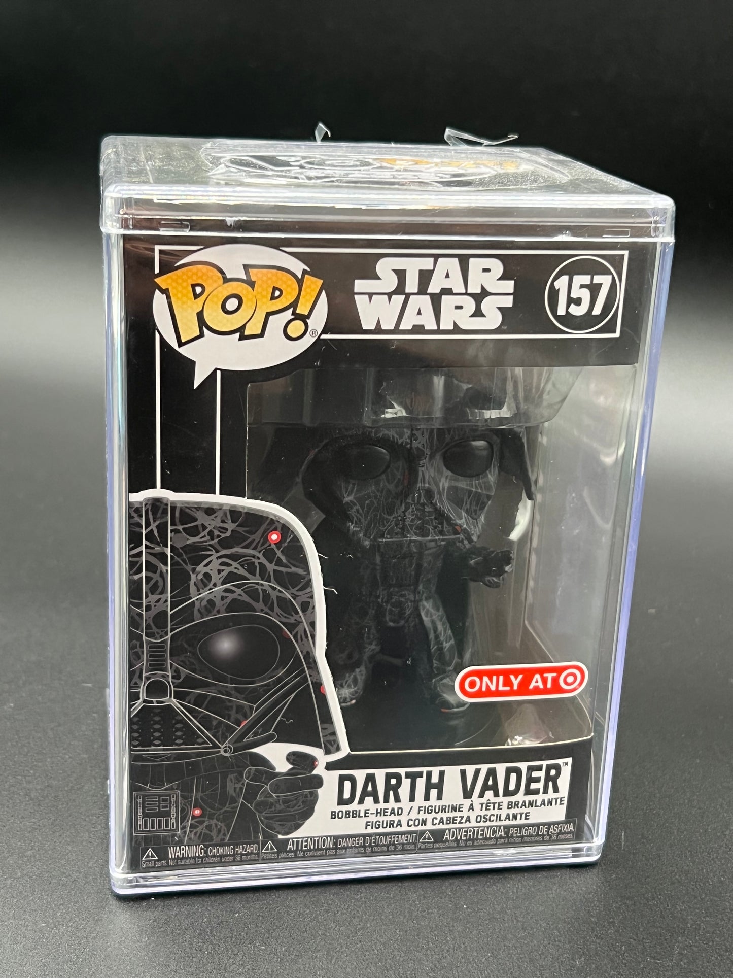 Funko POP! Star Wars: Futura x Darth Vader (Target Exclusive) #157 Sealed with Case