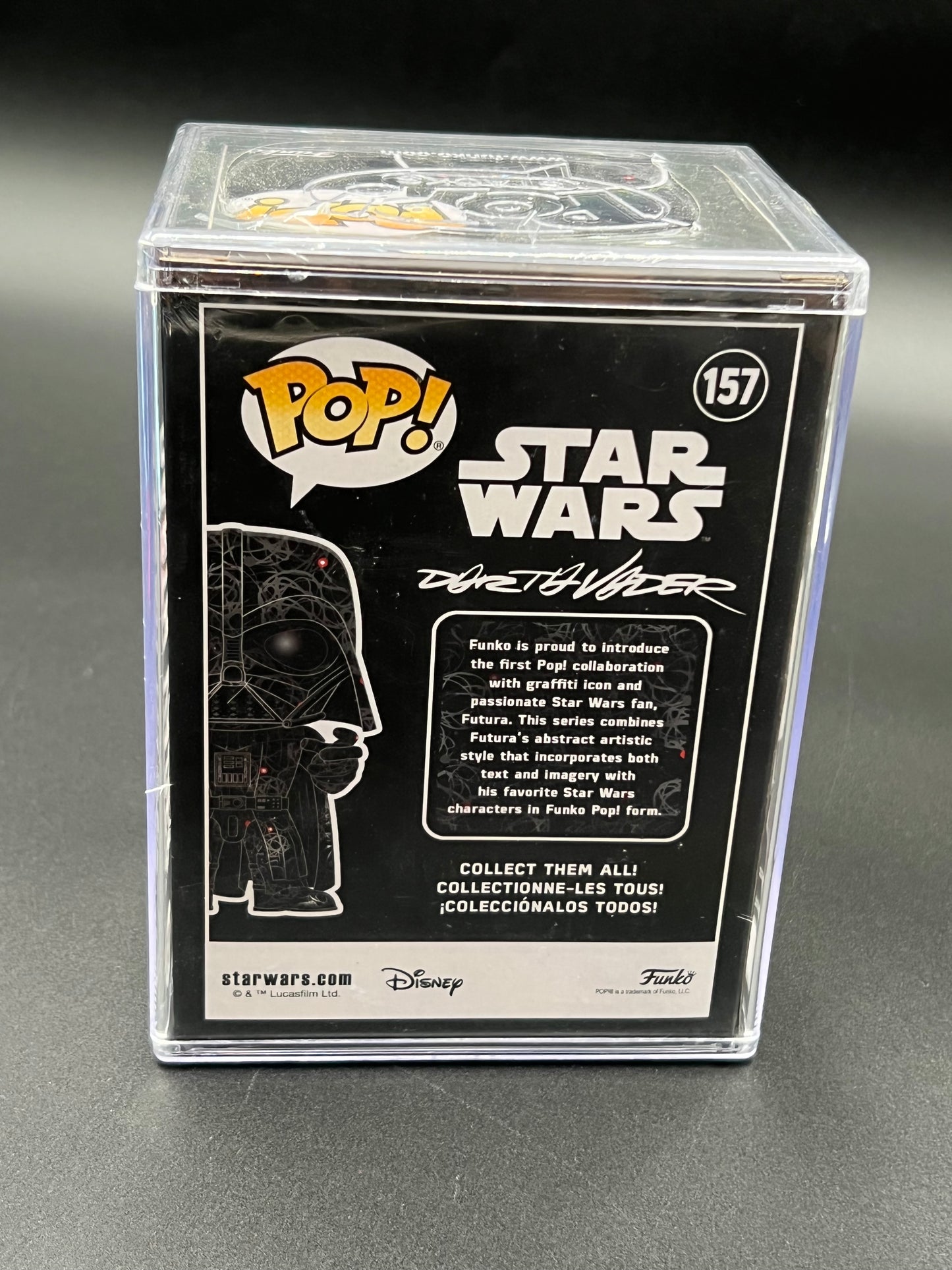 Funko POP! Star Wars: Futura x Darth Vader (Target Exclusive) #157 Sealed with Case