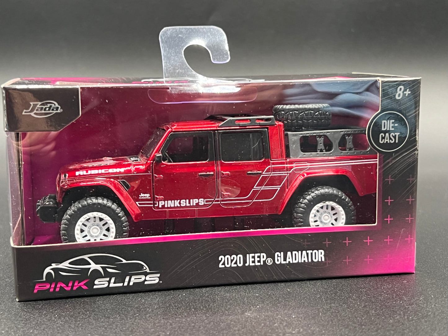 Jada 1:32 Pink Slips 2020 Jeep Gladiator Red Diecast Model Car New