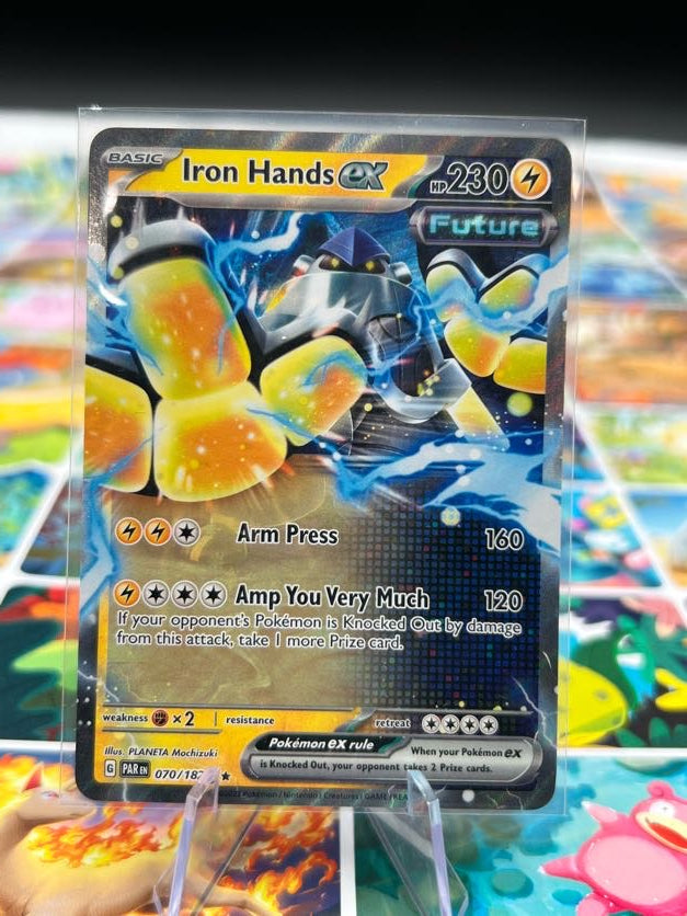 Iron Hands ex - 070/182 - SV04: Paradox Rift (PAR) Pokémon Card TCG