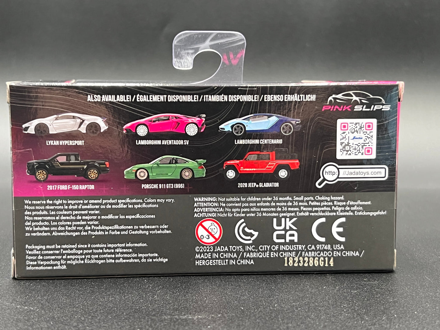Jada 1:32 Pink Slips 2020 Jeep Gladiator Red Diecast Model Car New