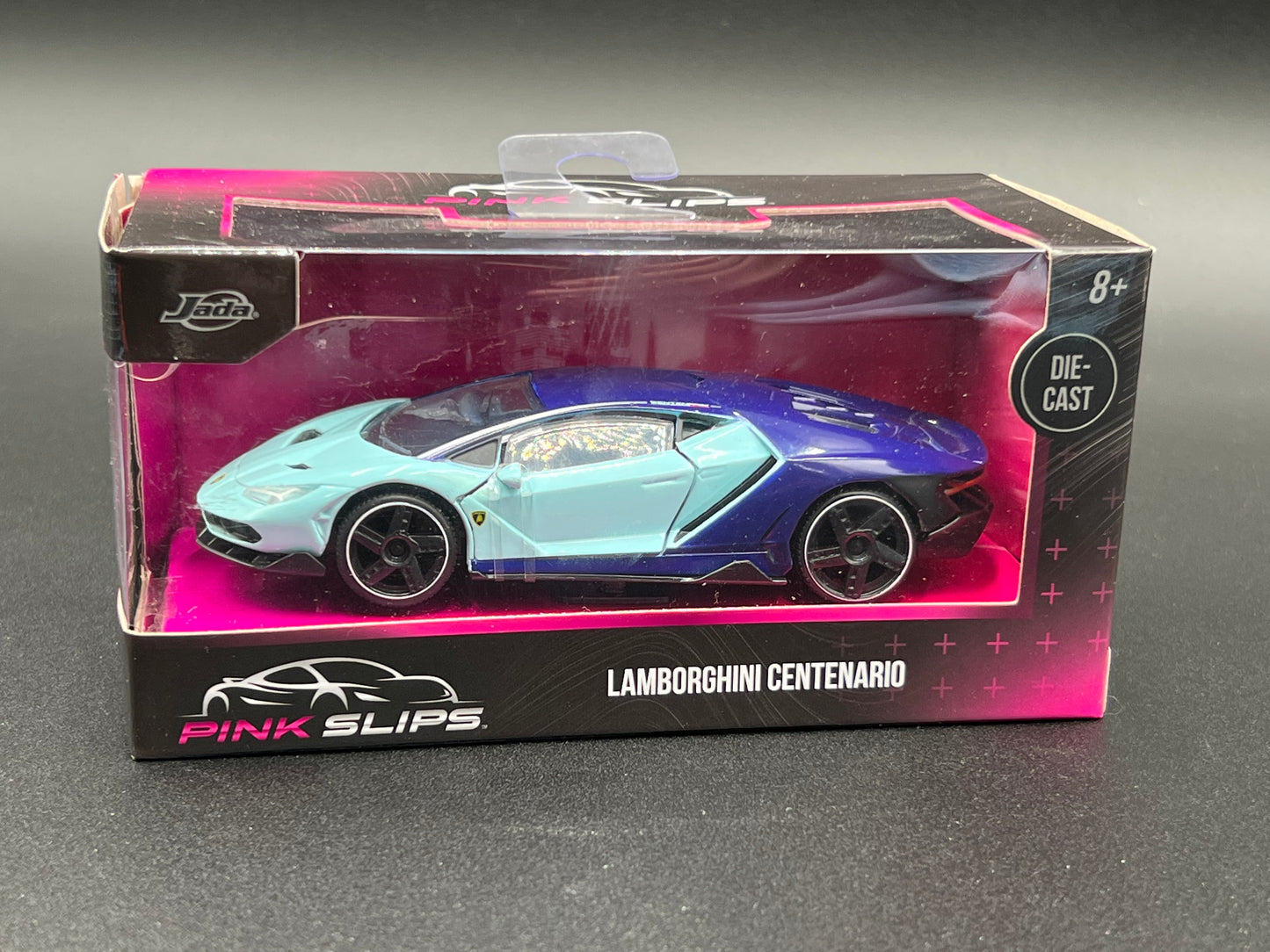 Jada 1:32 Pink Slips Lamborghini Centenario Blue Diecast Model Car 24106 NEW!